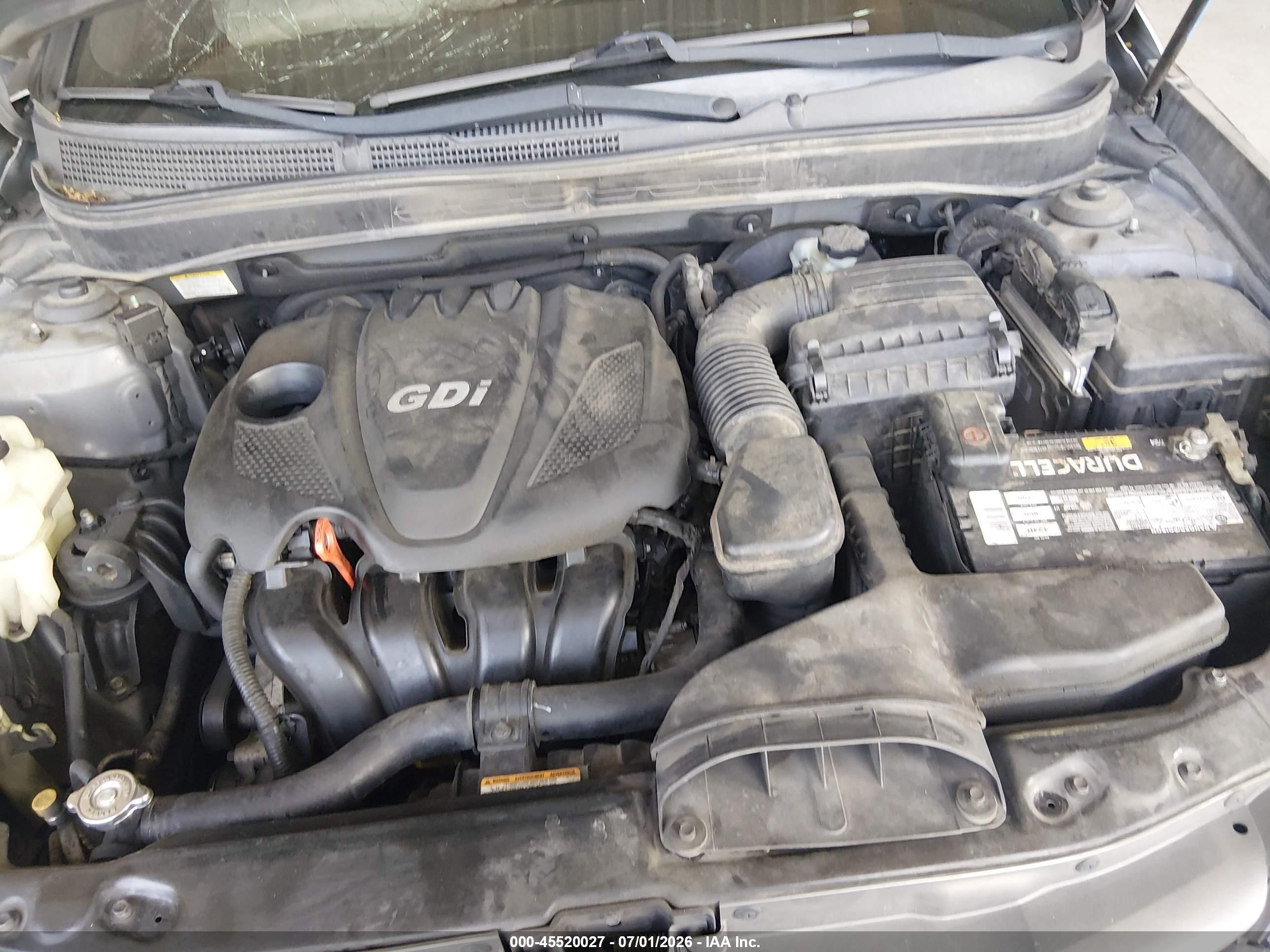 2012 Hyundai Sonata Gls Серебряный vin: 5NPEB4ACXCH350761