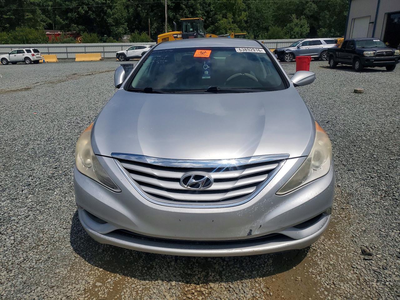 2012 Hyundai Sonata Gls Silver vin: 5NPEB4ACXCH374929