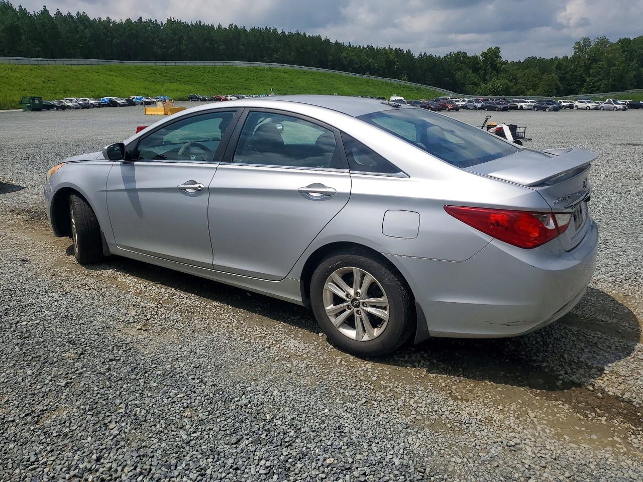 2012 Hyundai Sonata Gls Silver vin: 5NPEB4ACXCH374929