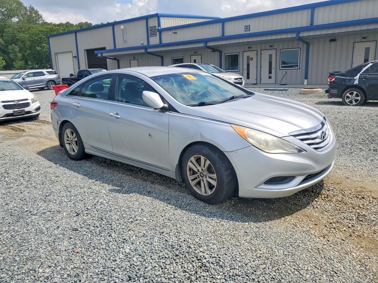 2012 Hyundai Sonata Gls Silver vin: 5NPEB4ACXCH374929