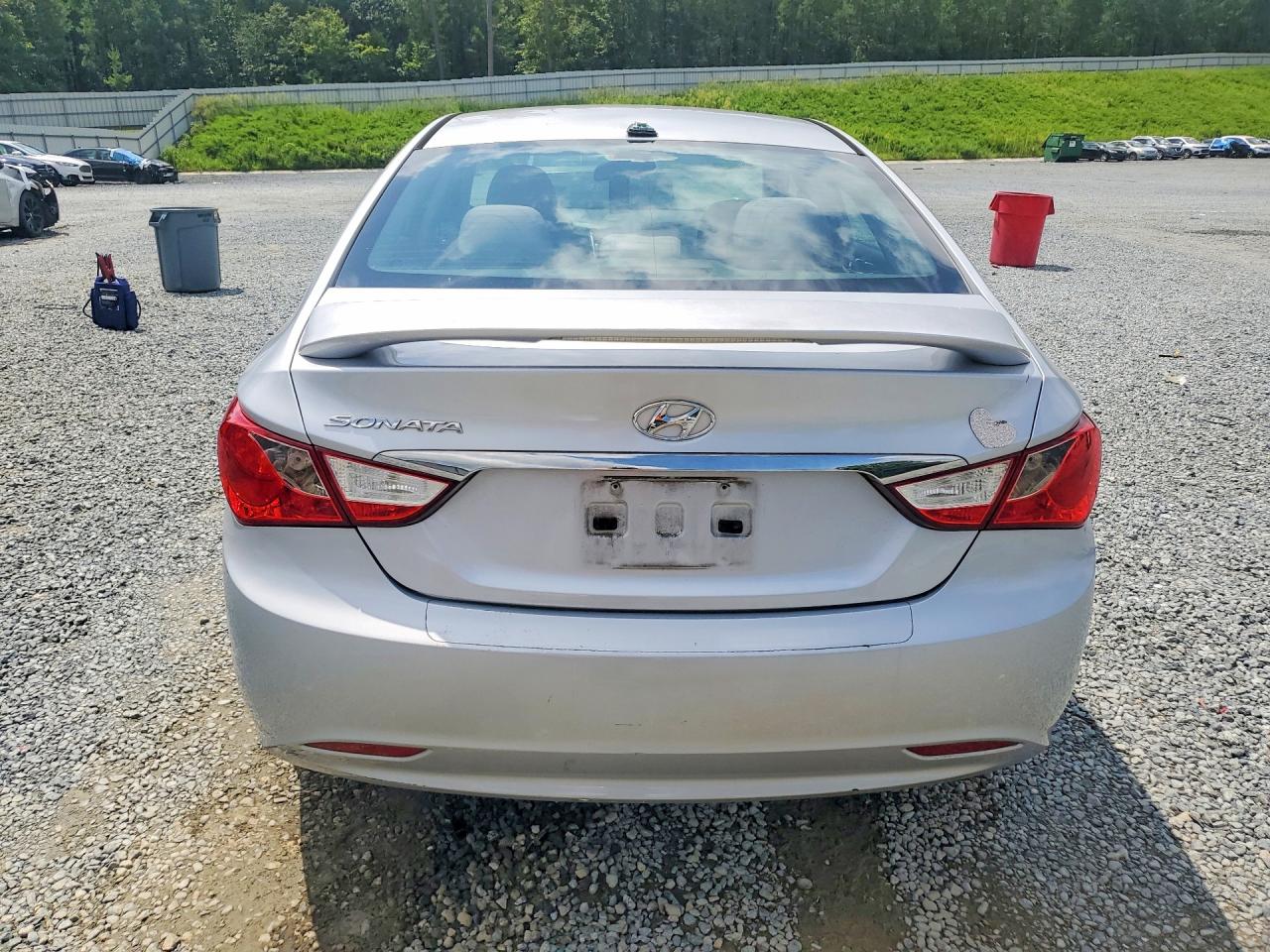 2012 Hyundai Sonata Gls Silver vin: 5NPEB4ACXCH374929