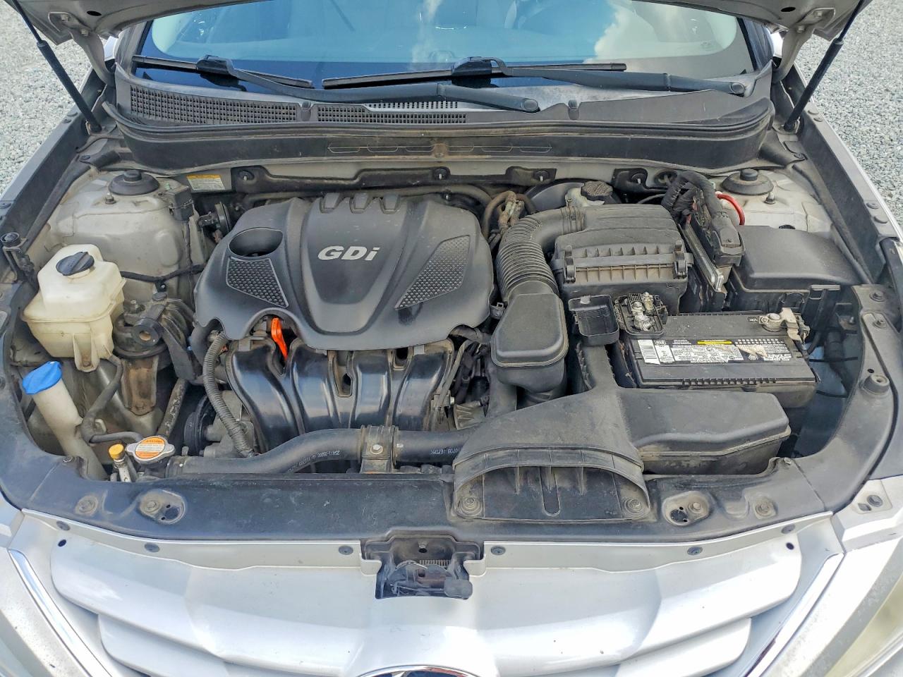 2012 Hyundai Sonata Gls Silver vin: 5NPEB4ACXCH374929