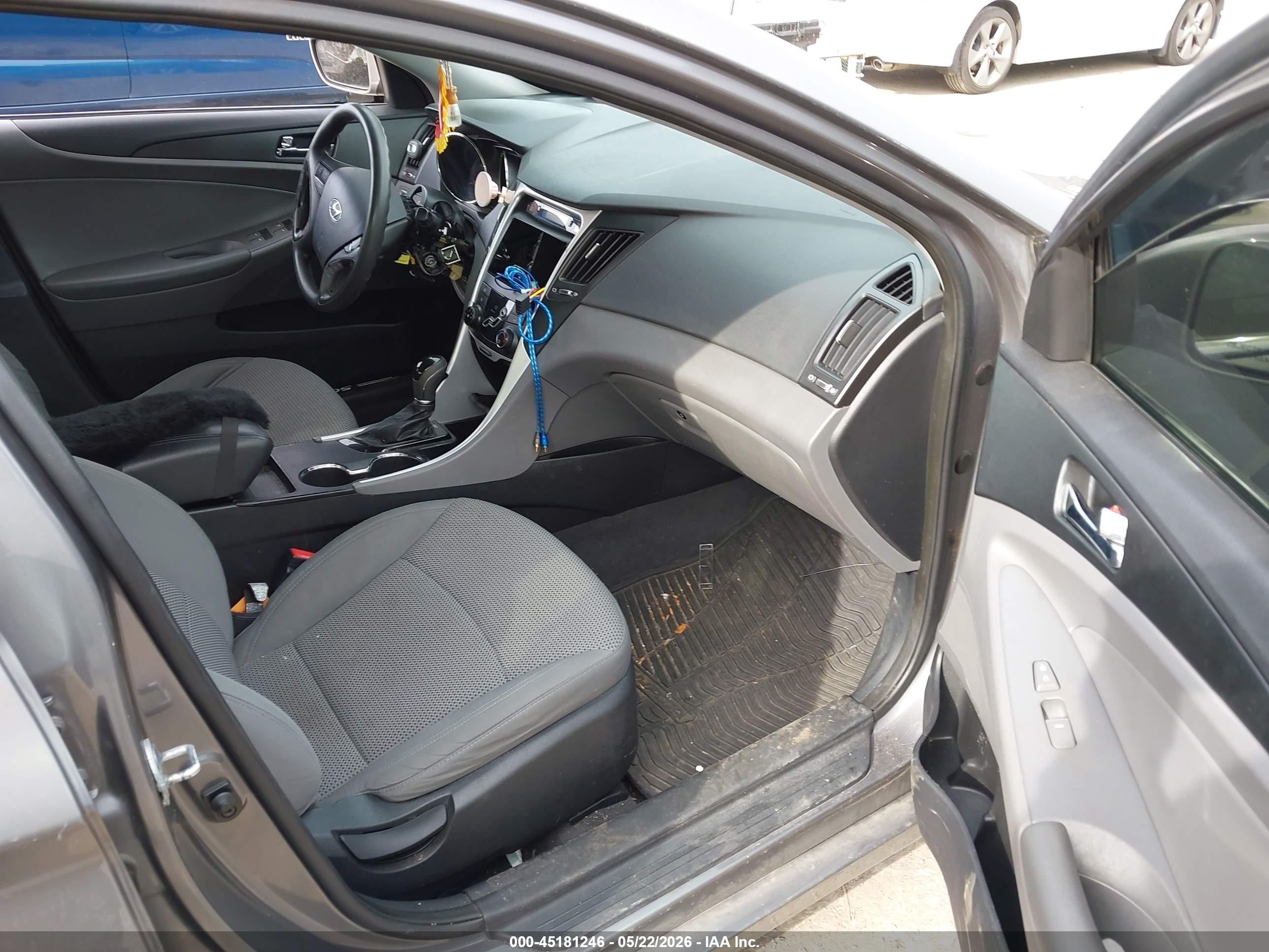 2012 Hyundai Sonata Gls Gray vin: 5NPEB4ACXCH375580