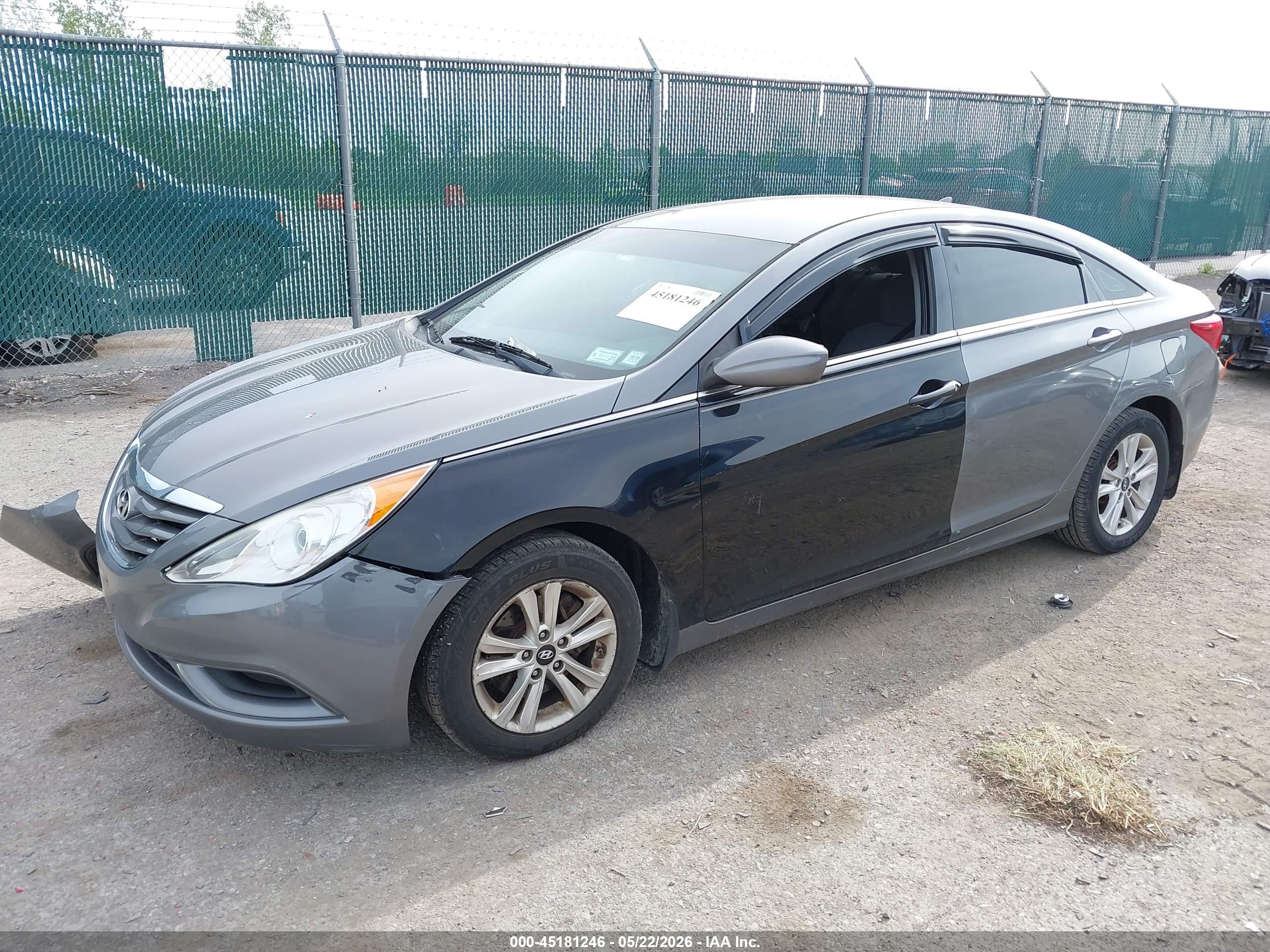 2012 Hyundai Sonata Gls Gray vin: 5NPEB4ACXCH375580