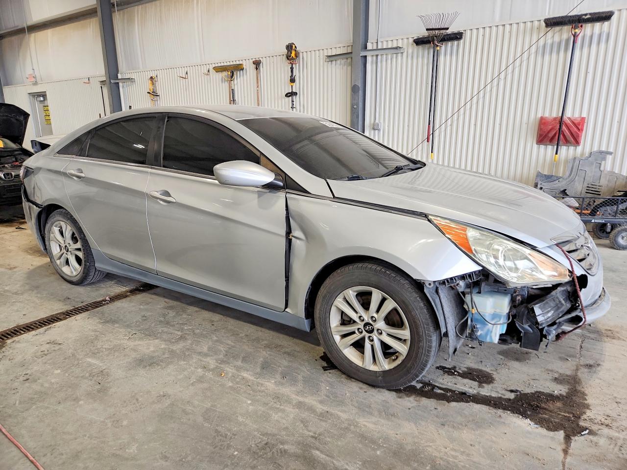 2012 Hyundai Sonata Gls Silver vin: 5NPEB4ACXCH376406