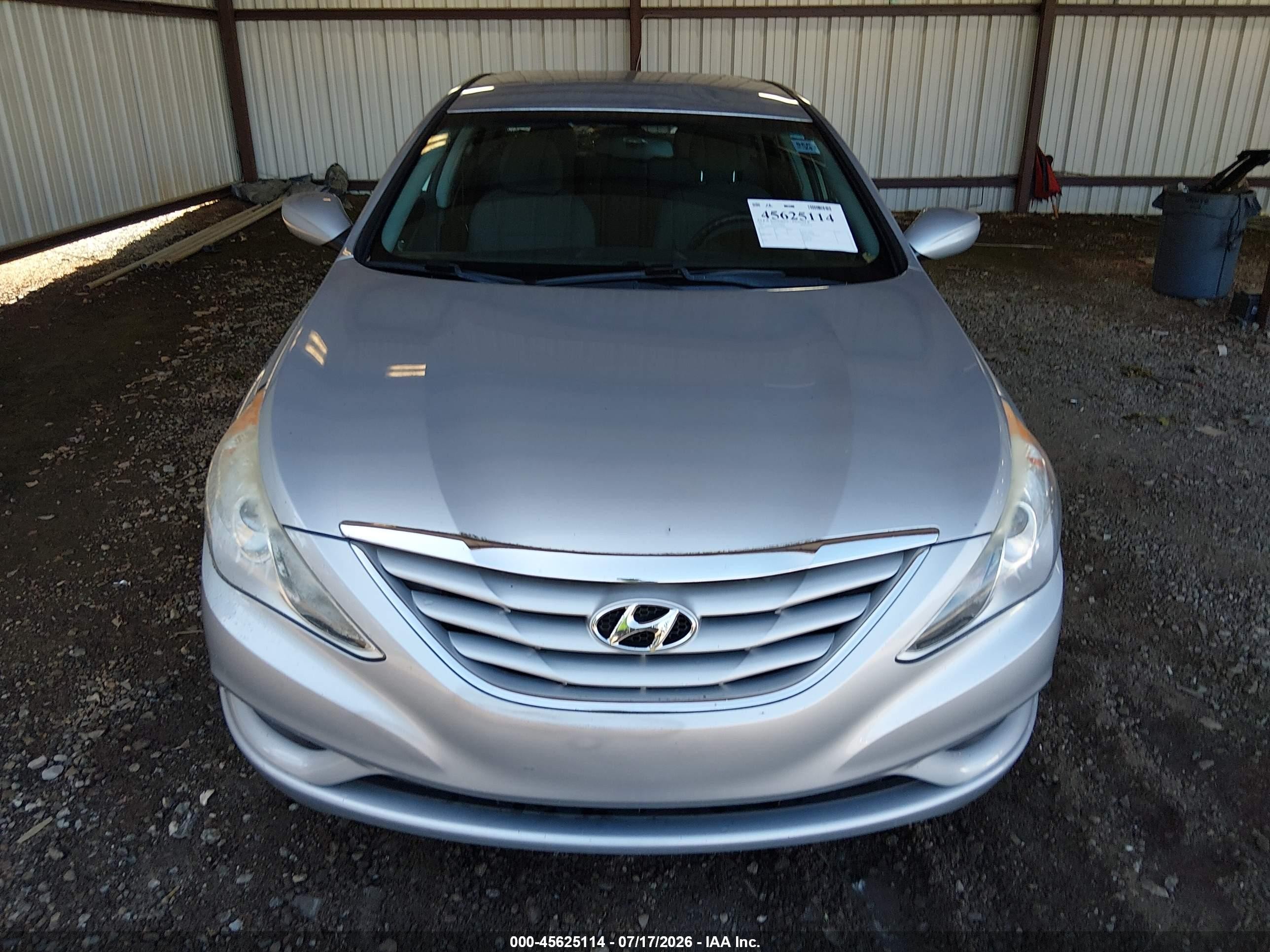 2012 Hyundai Sonata Gls Silver vin: 5NPEB4ACXCH380083