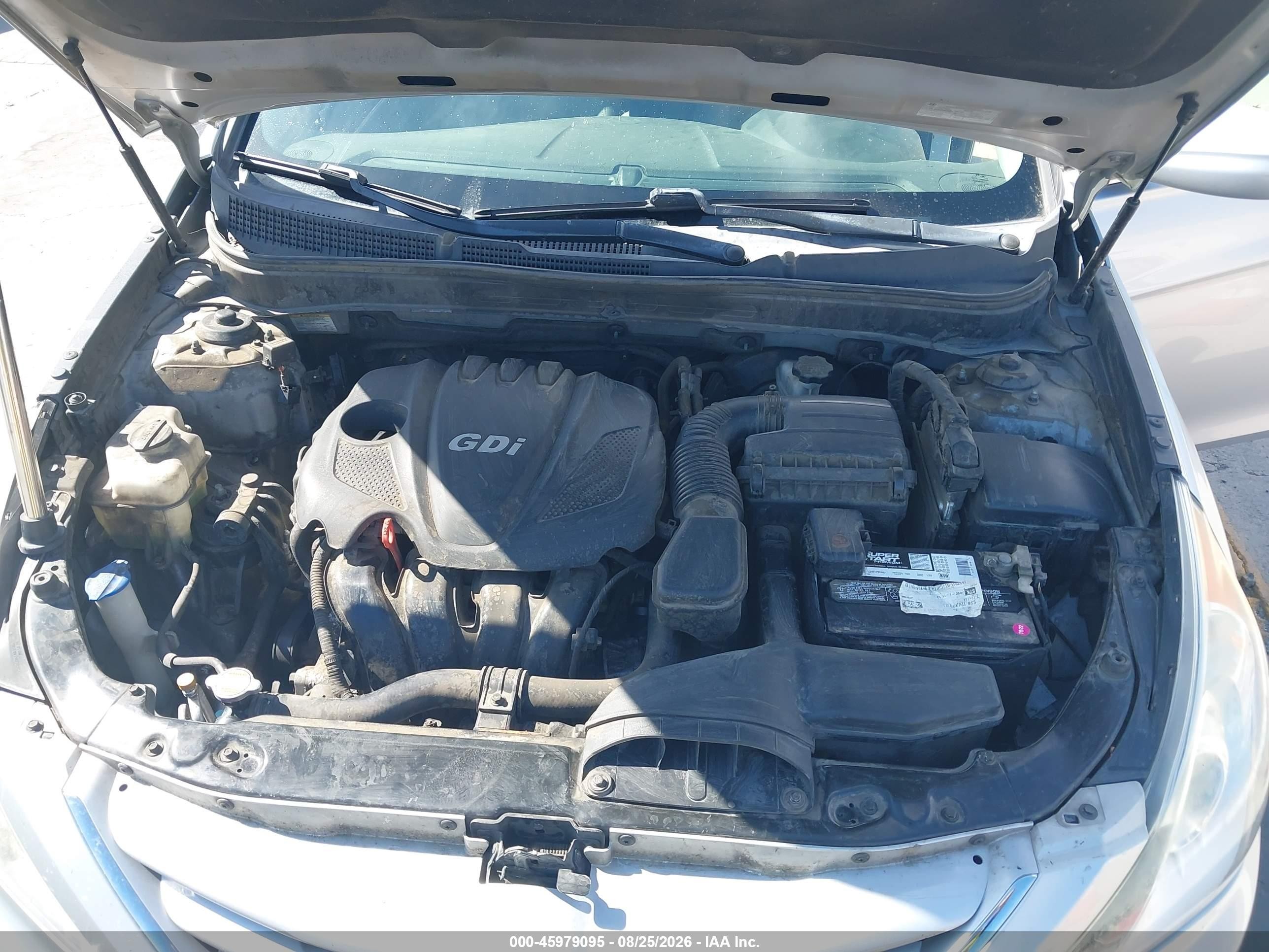 2012 Hyundai Sonata Gls Silver vin: 5NPEB4ACXCH393576