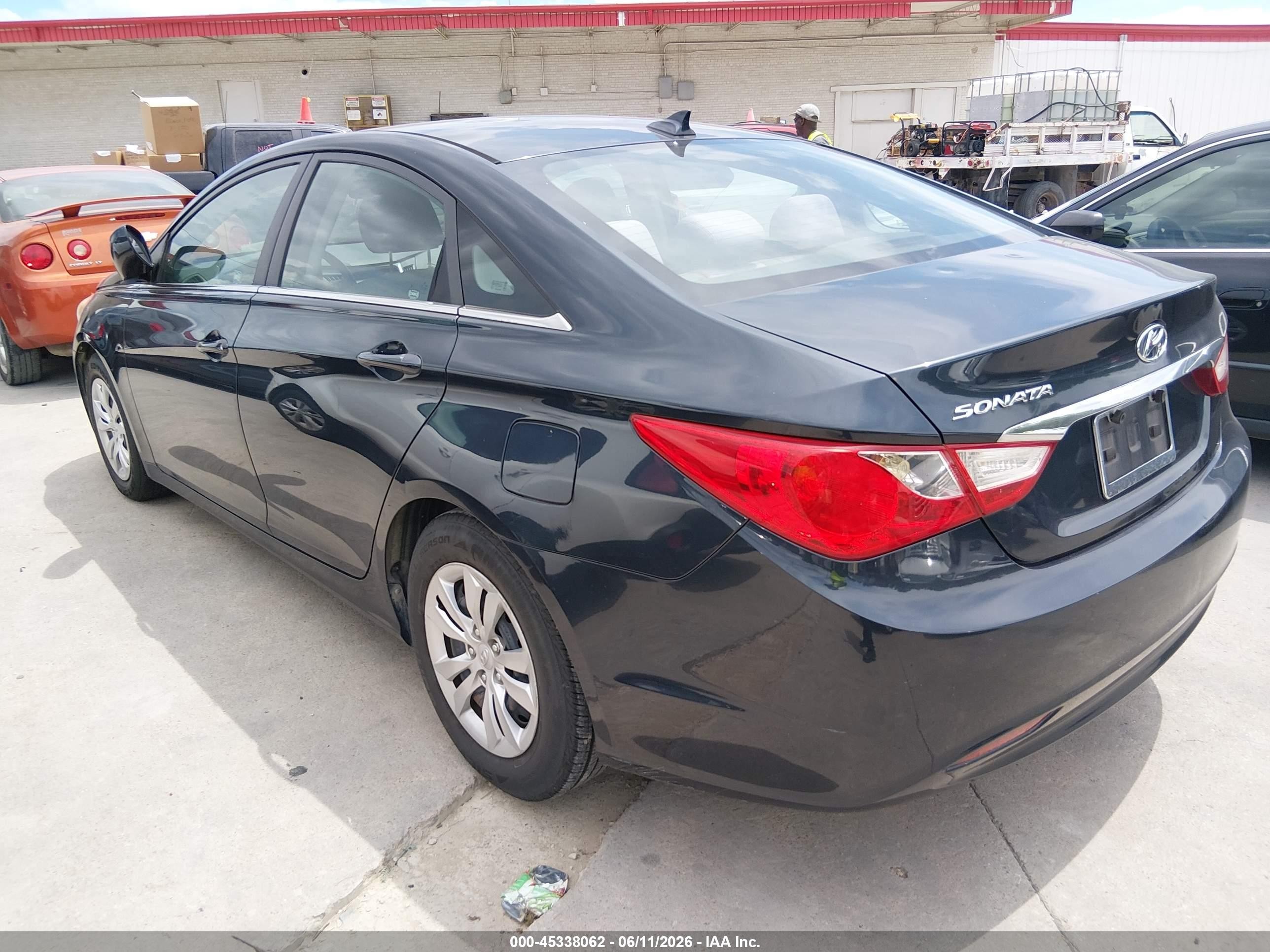 2012 Hyundai Sonata Gls Dark Blue vin: 5NPEB4ACXCH395876