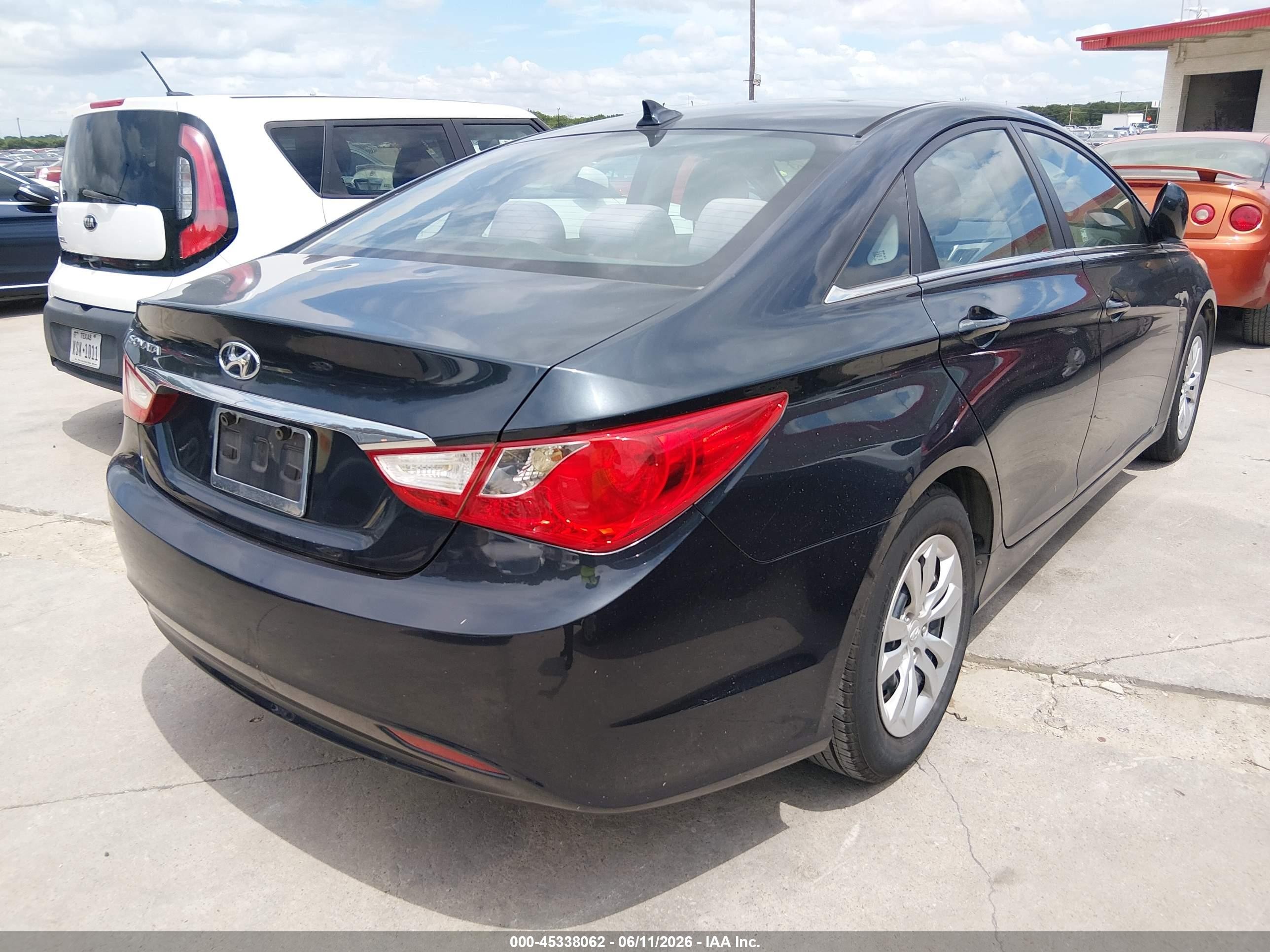 2012 Hyundai Sonata Gls Dark Blue vin: 5NPEB4ACXCH395876