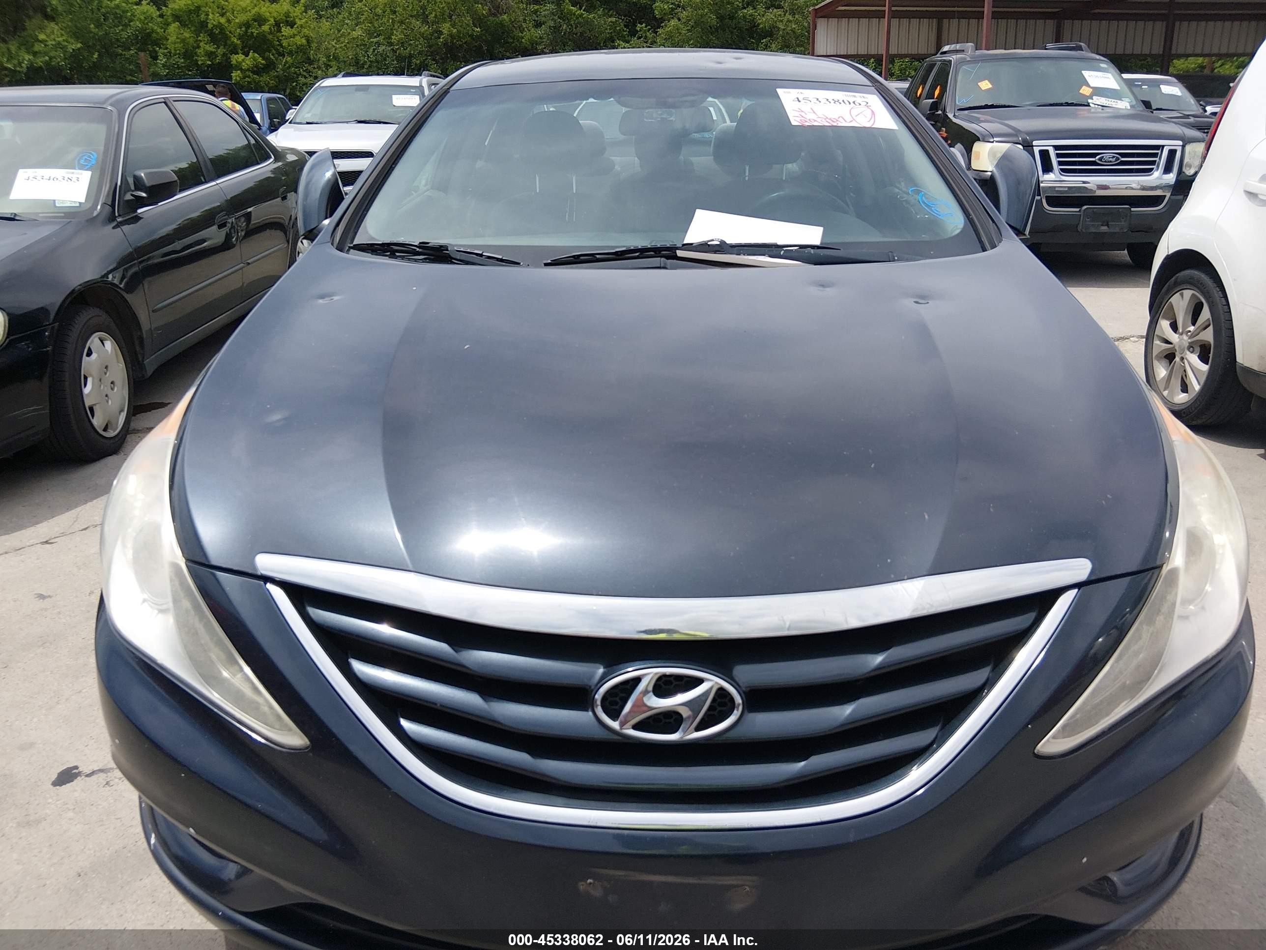 2012 Hyundai Sonata Gls Dark Blue vin: 5NPEB4ACXCH395876