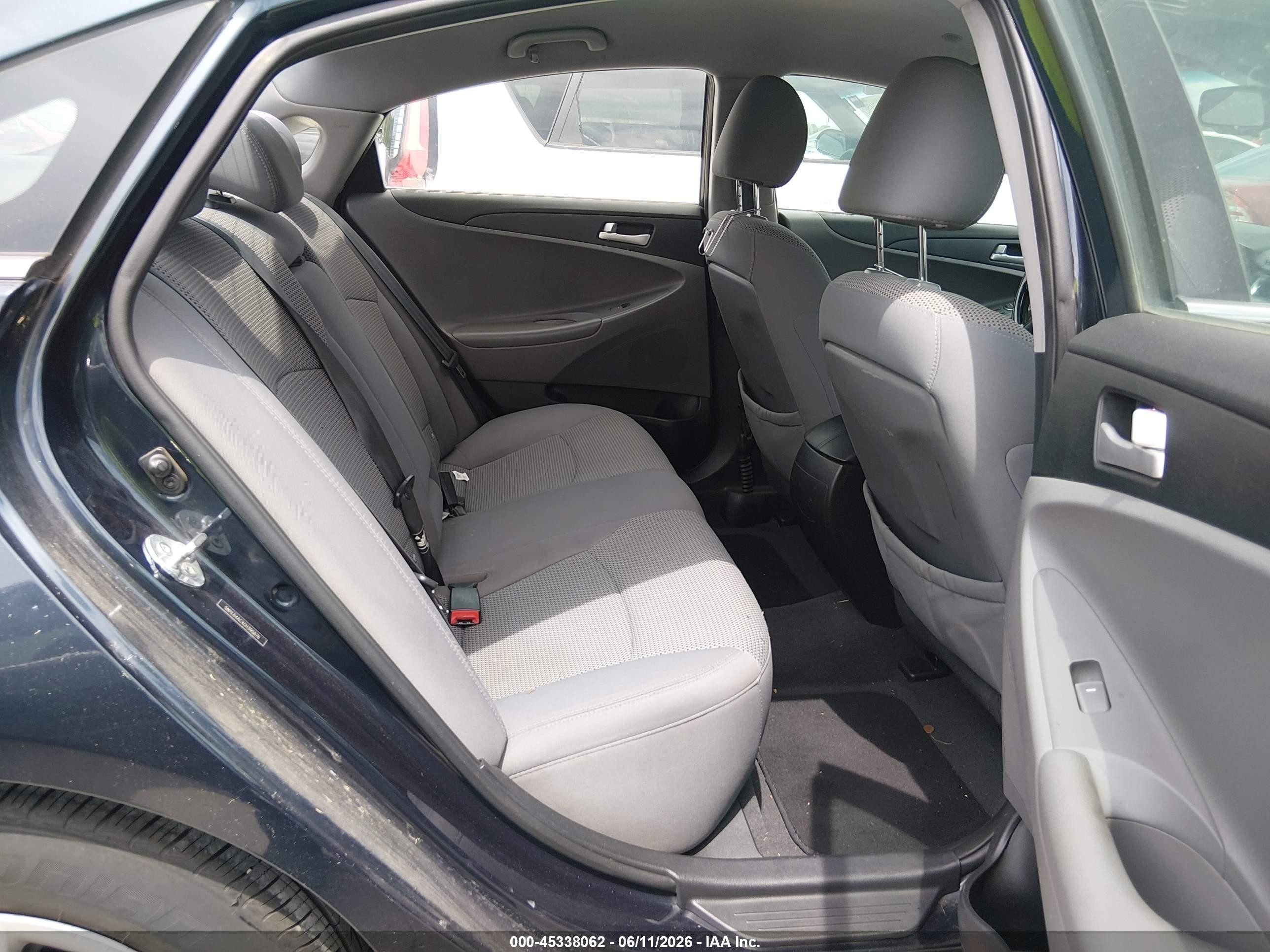 2012 Hyundai Sonata Gls Dark Blue vin: 5NPEB4ACXCH395876