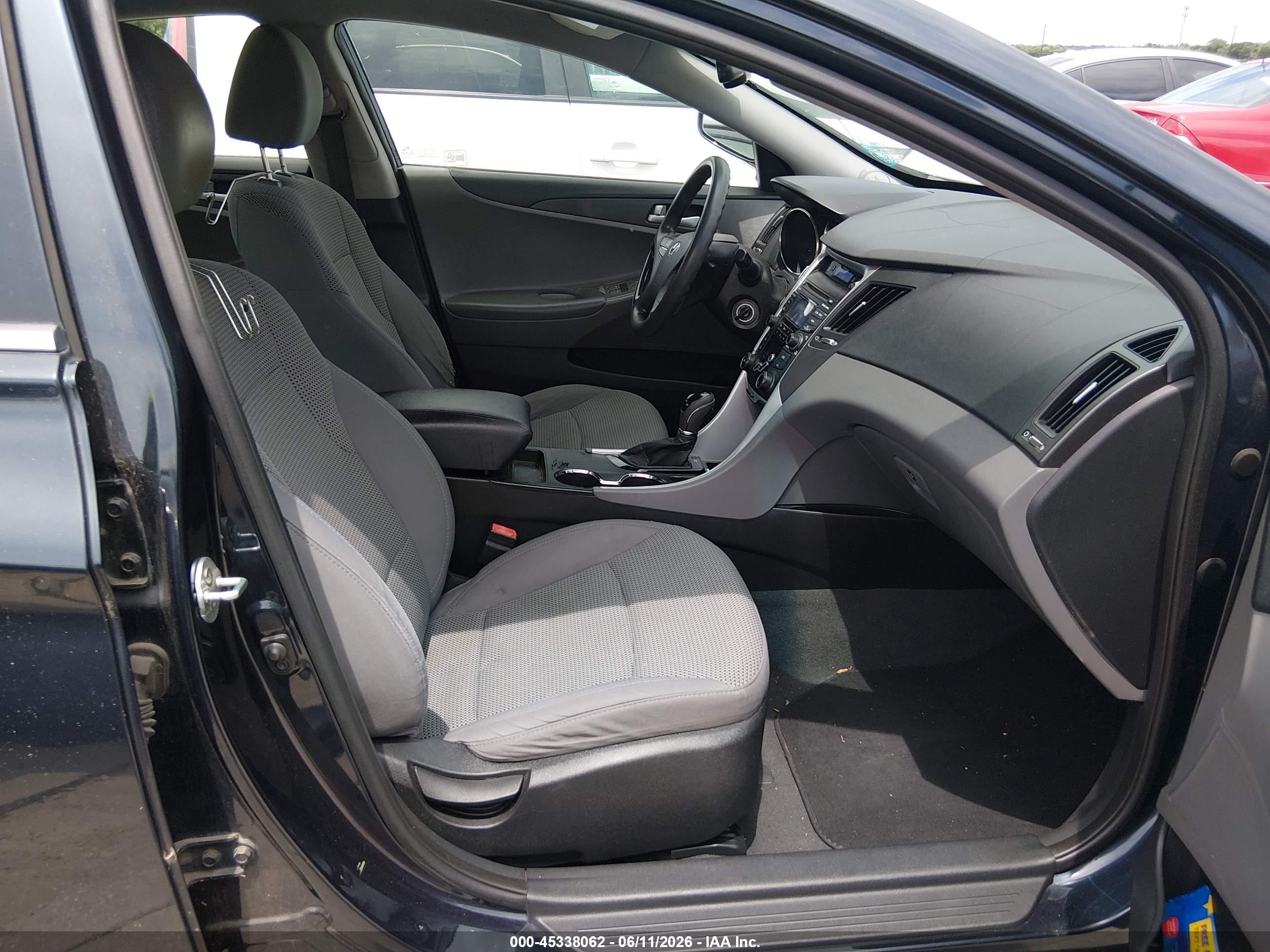 2012 Hyundai Sonata Gls Dark Blue vin: 5NPEB4ACXCH395876