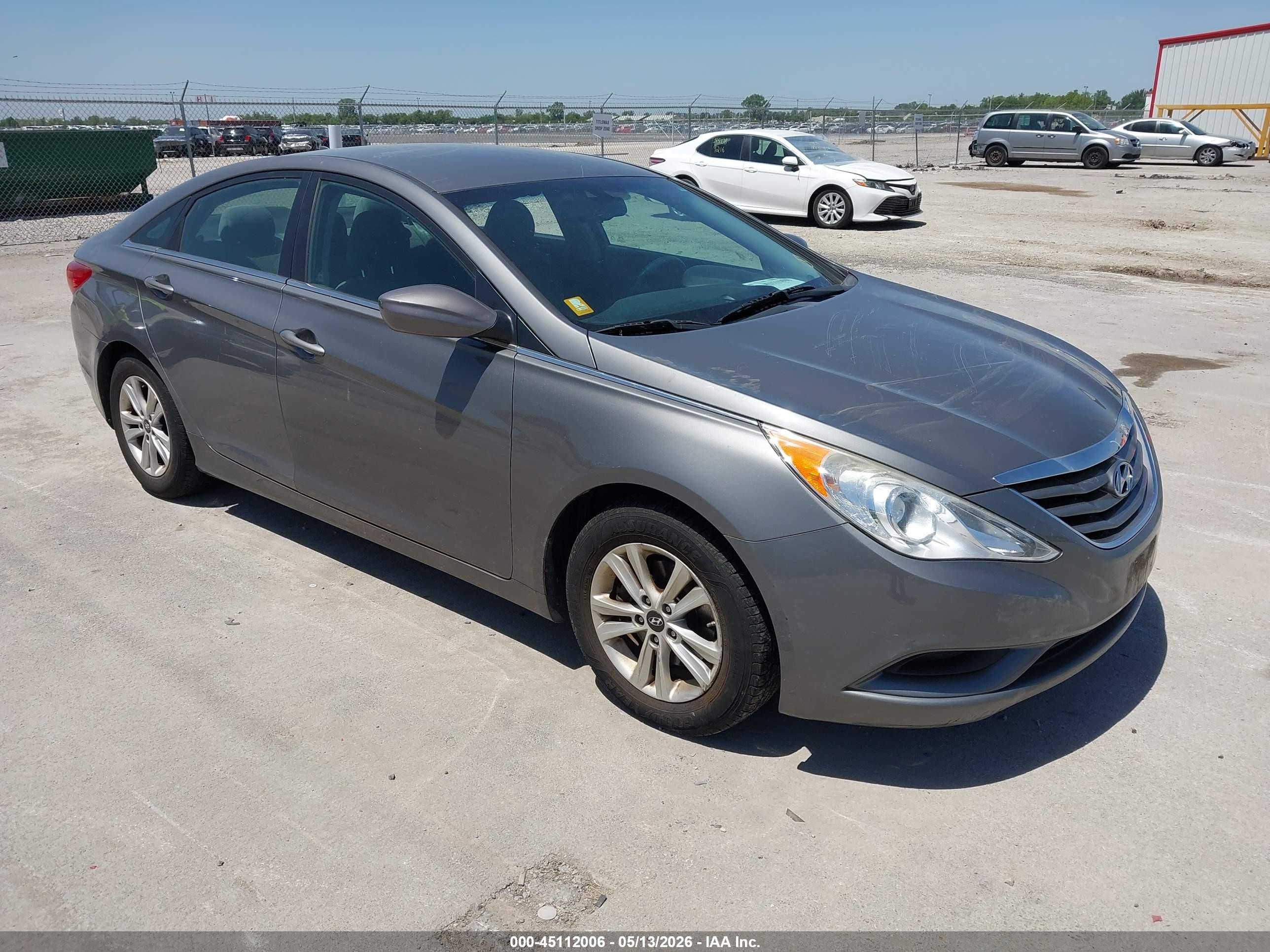 2012 Hyundai Sonata Gls Gray vin: 5NPEB4ACXCH408903