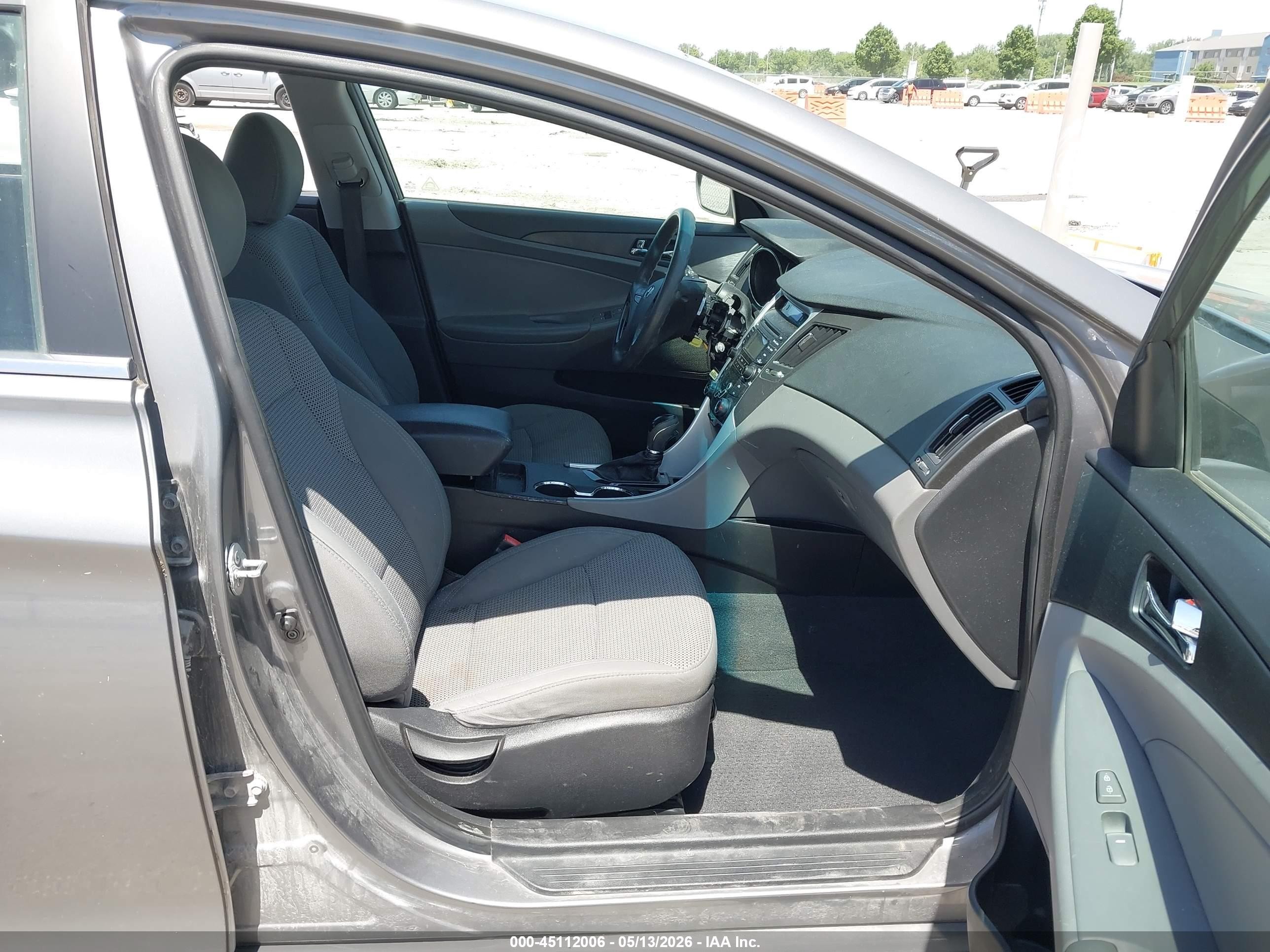 2012 Hyundai Sonata Gls Gray vin: 5NPEB4ACXCH408903