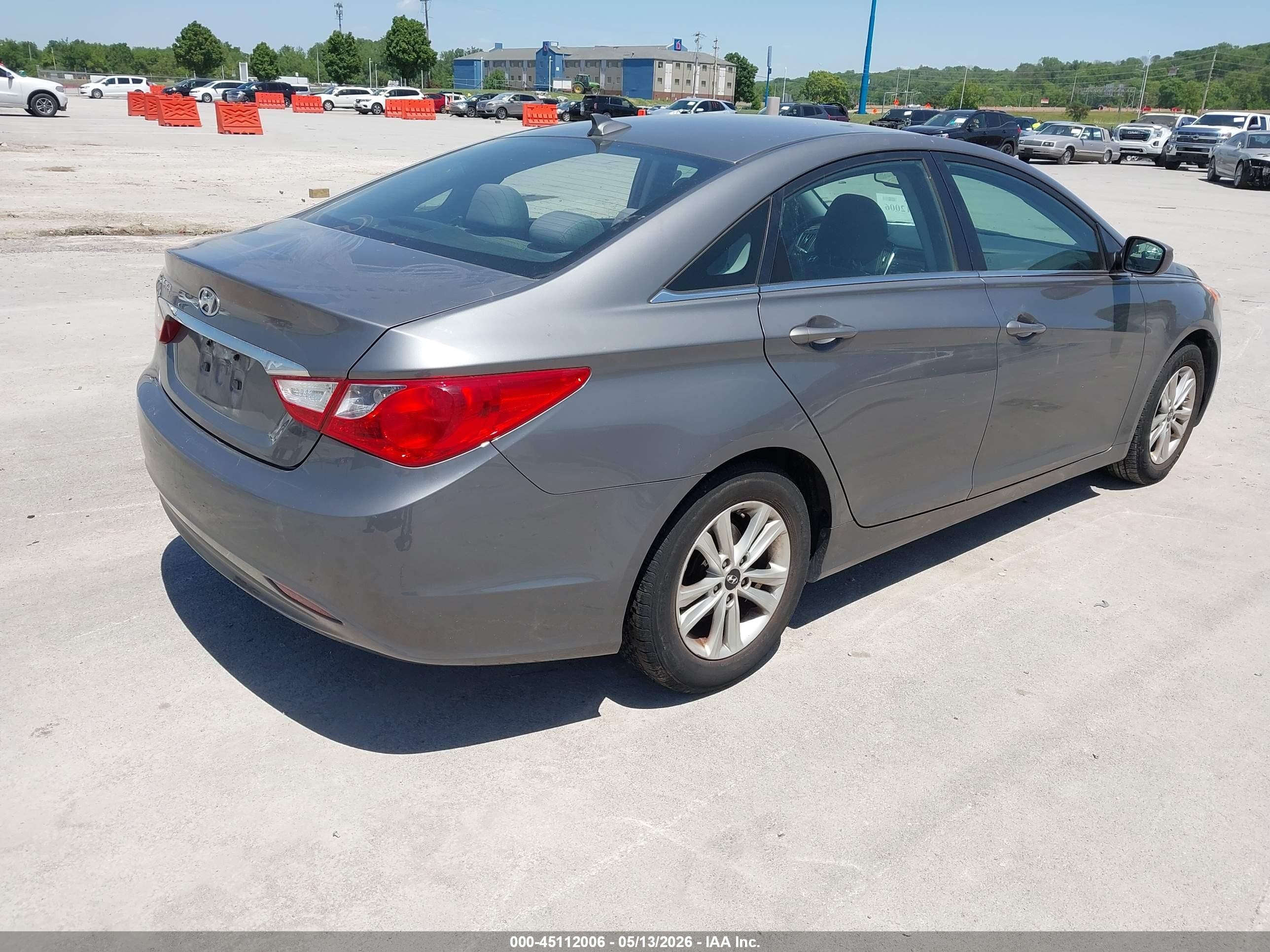2012 Hyundai Sonata Gls Gray vin: 5NPEB4ACXCH408903