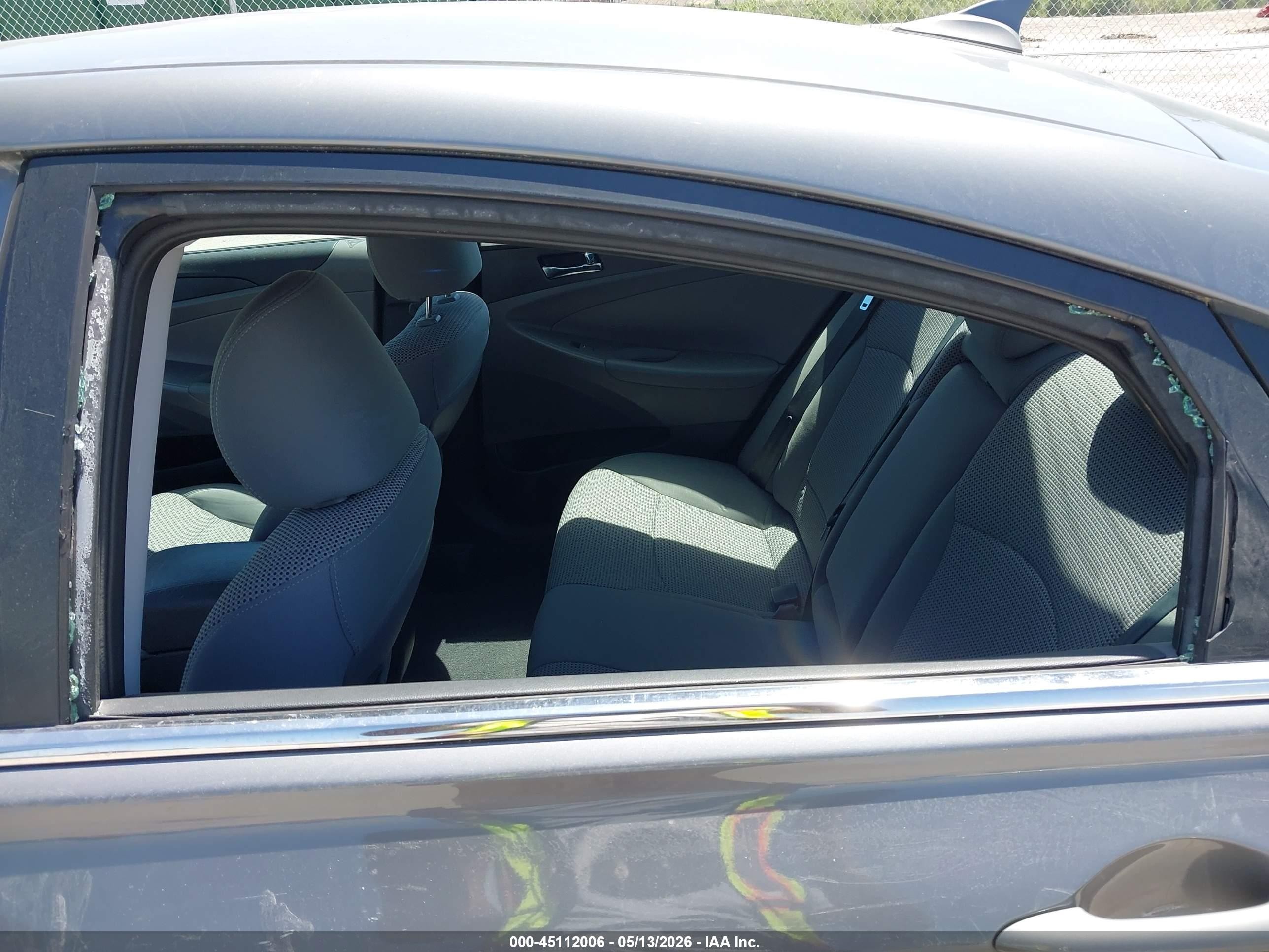 2012 Hyundai Sonata Gls Gray vin: 5NPEB4ACXCH408903