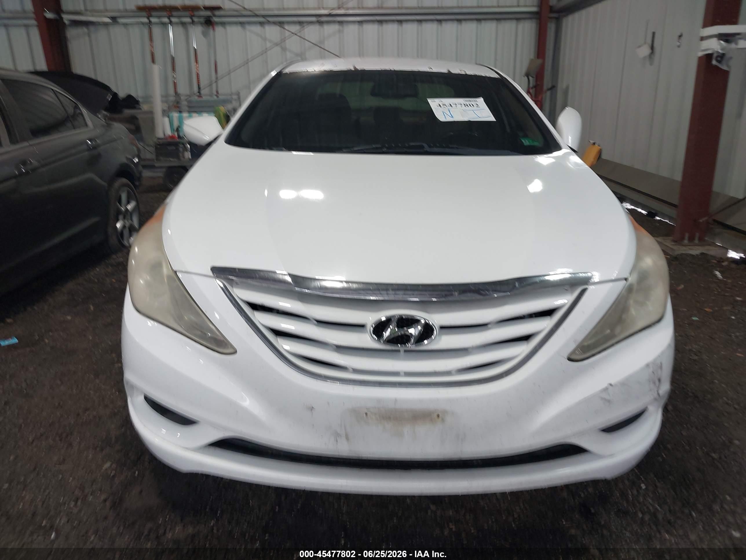 2012 Hyundai Sonata Gls Белый vin: 5NPEB4ACXCH410361