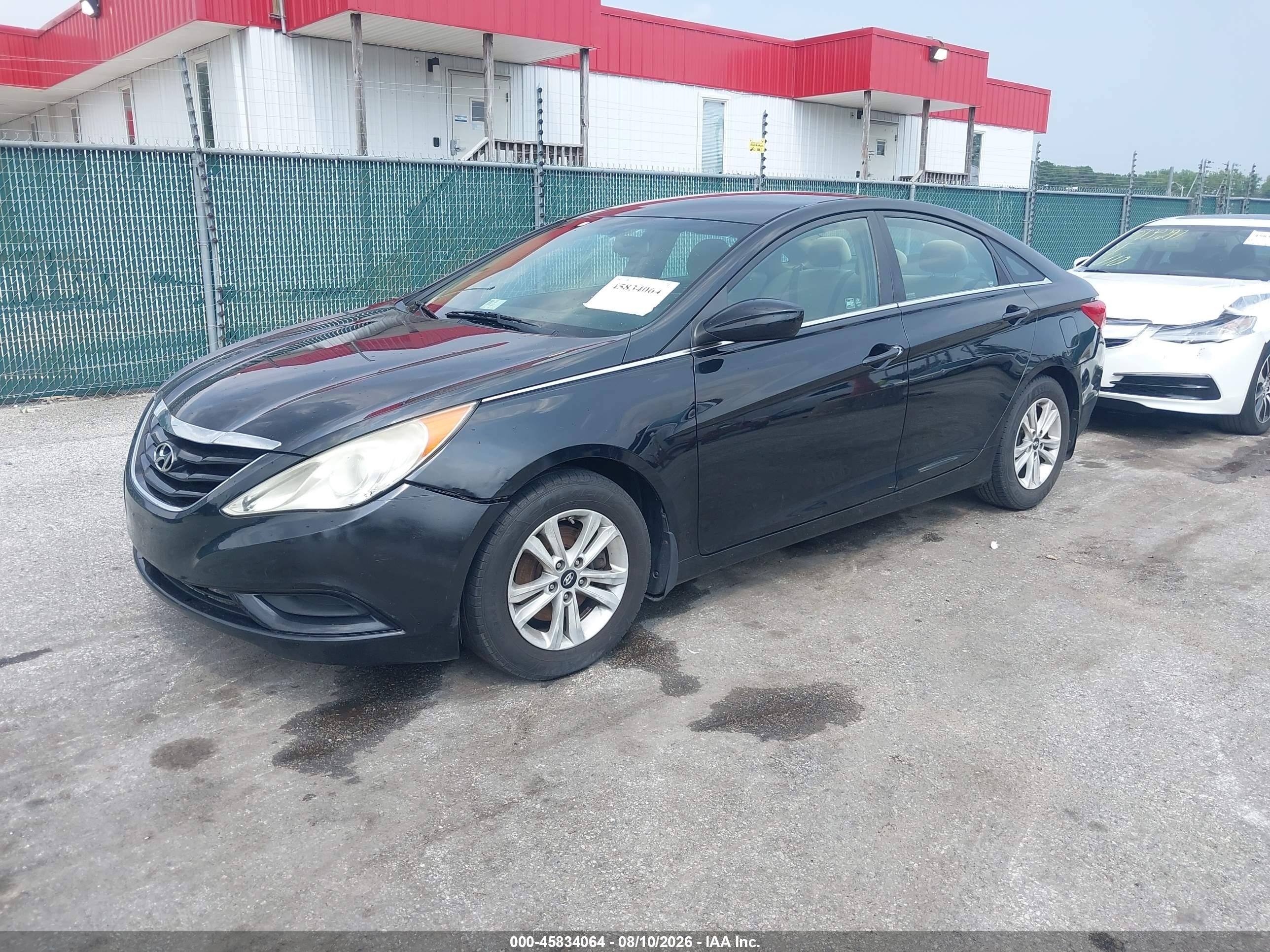 2012 Hyundai Sonata Gls Black vin: 5NPEB4ACXCH427046