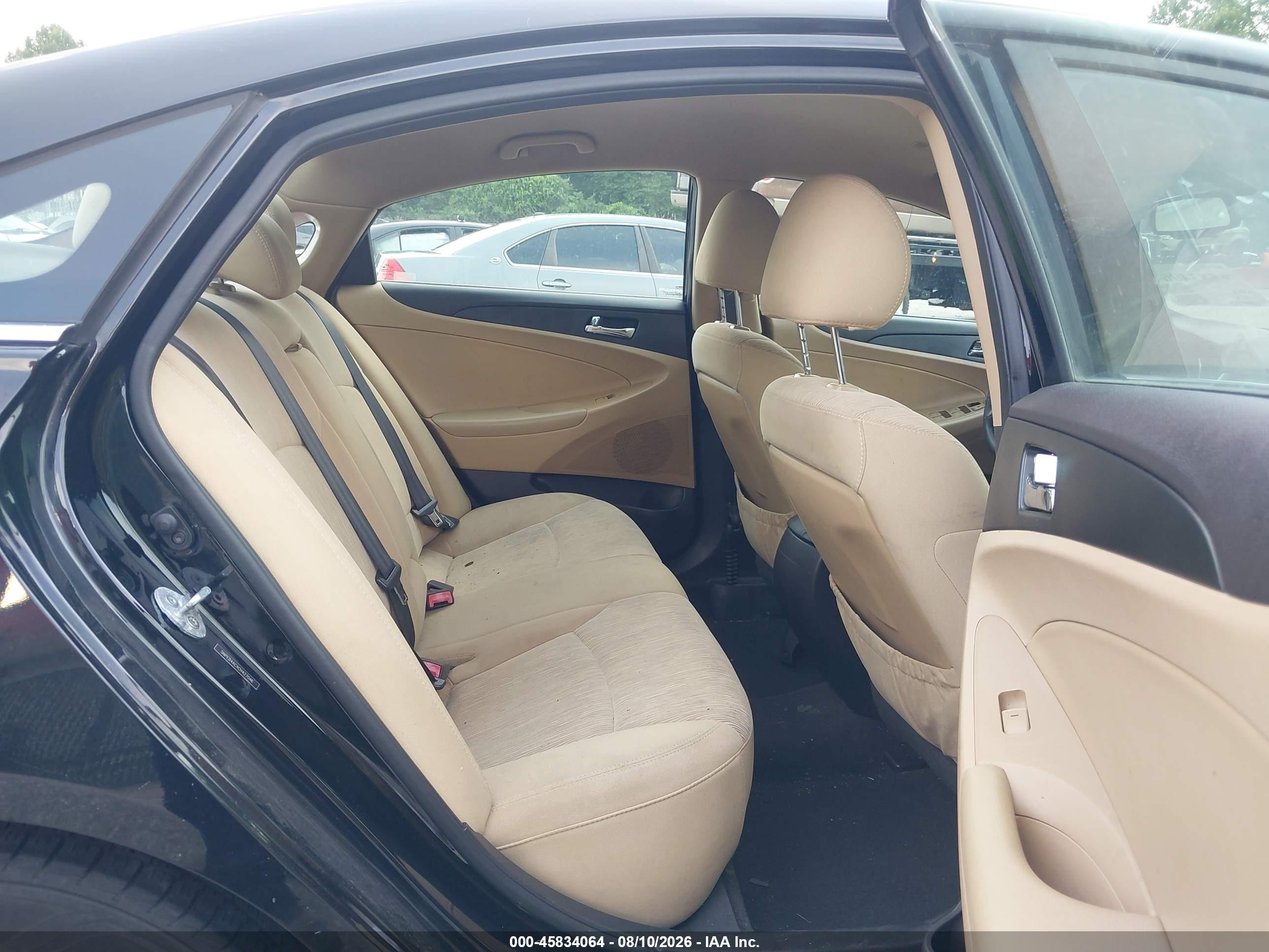 2012 Hyundai Sonata Gls Black vin: 5NPEB4ACXCH427046