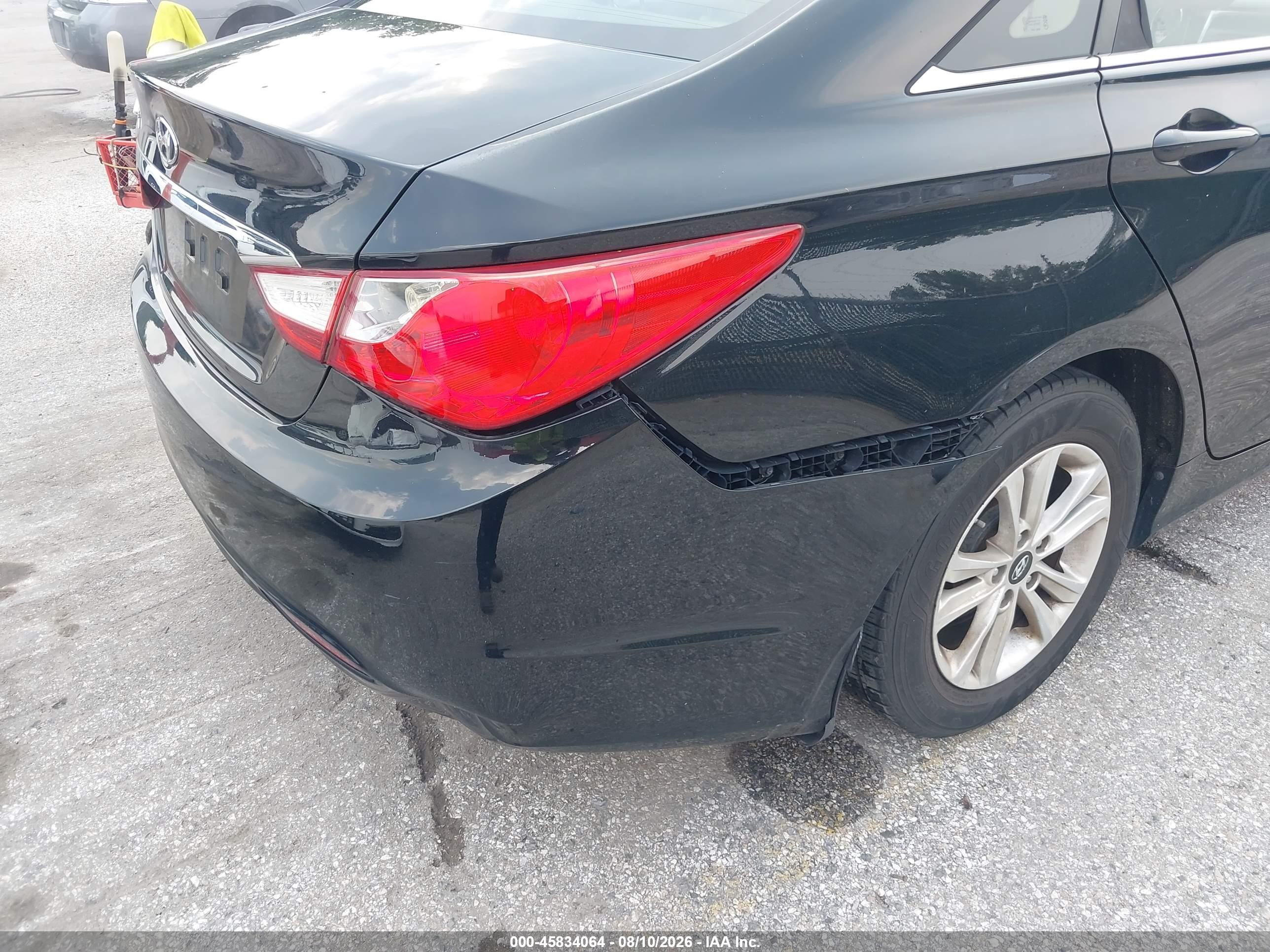 2012 Hyundai Sonata Gls Black vin: 5NPEB4ACXCH427046