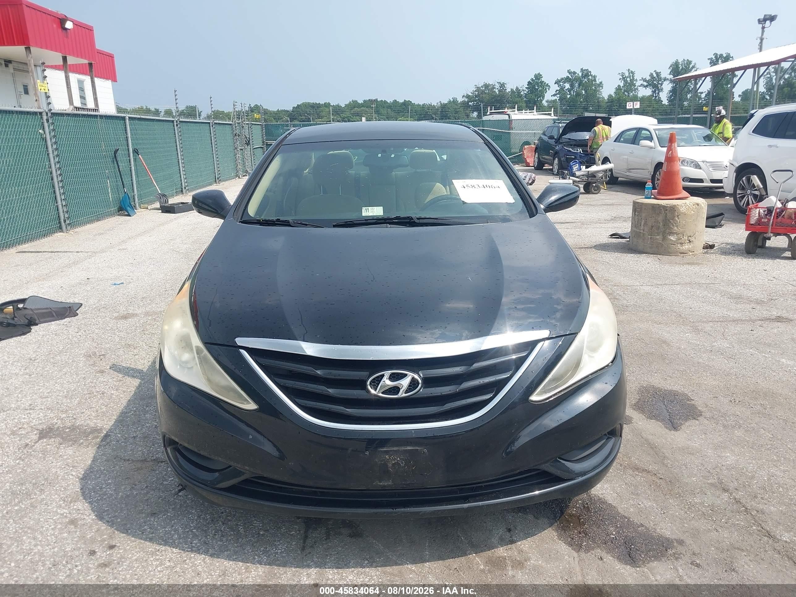 2012 Hyundai Sonata Gls Black vin: 5NPEB4ACXCH427046