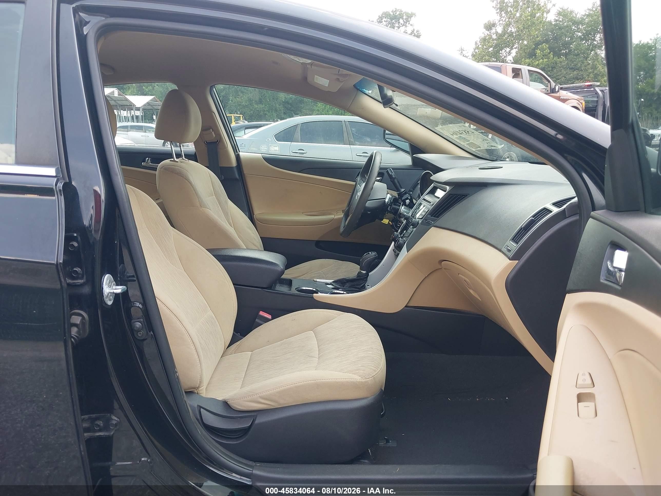 2012 Hyundai Sonata Gls Black vin: 5NPEB4ACXCH427046