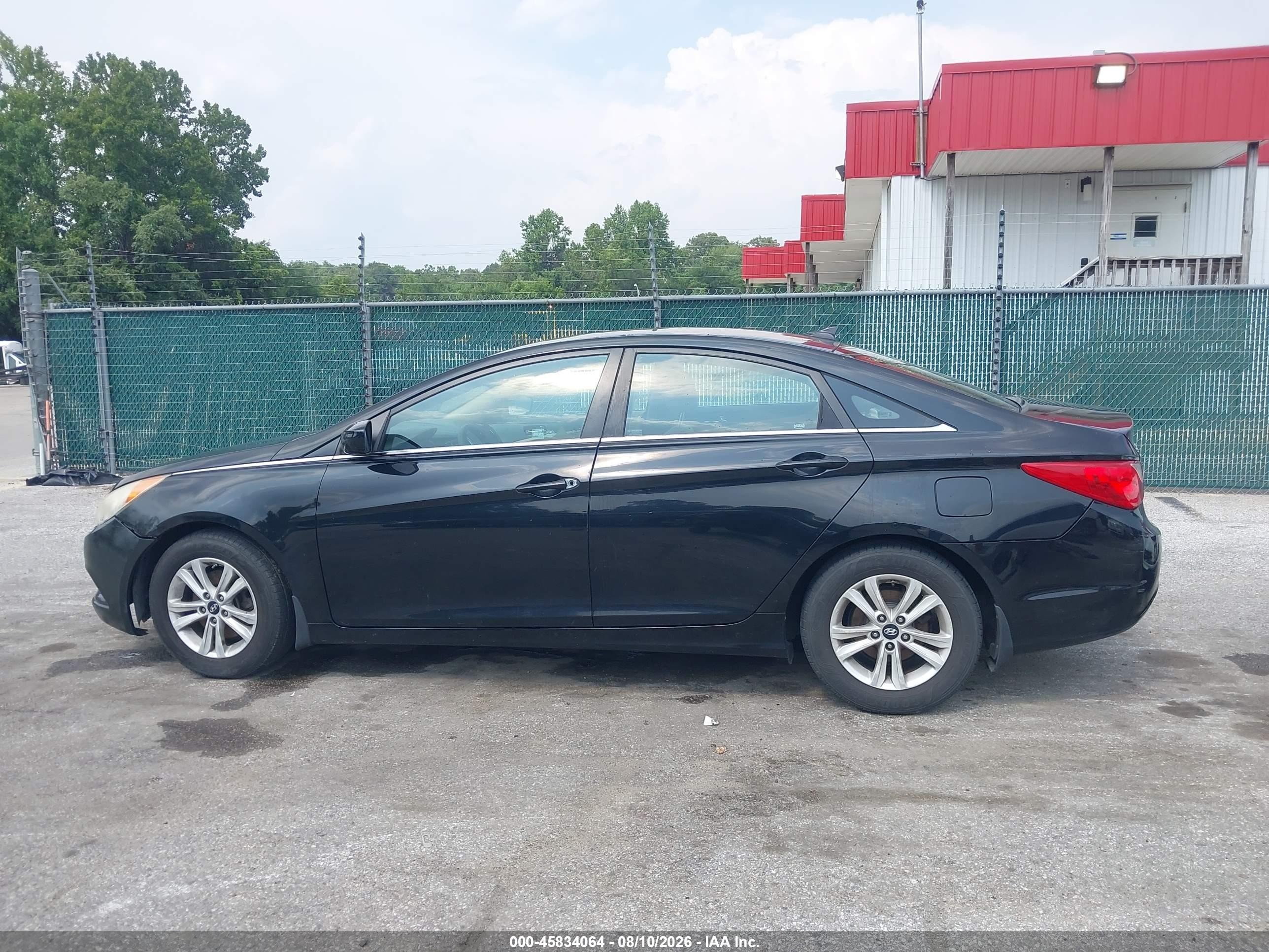 2012 Hyundai Sonata Gls Black vin: 5NPEB4ACXCH427046