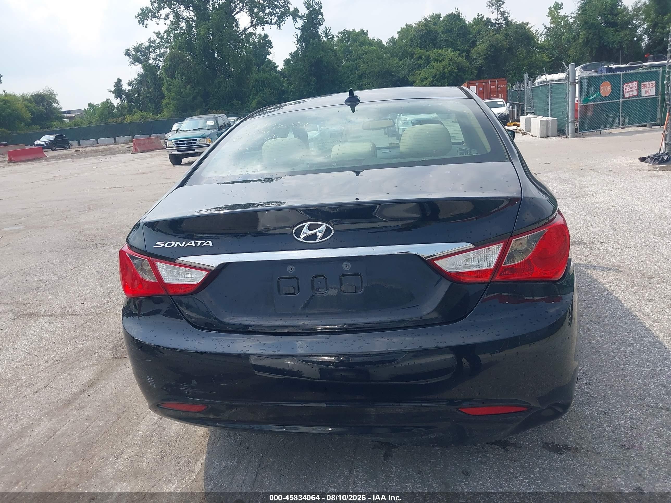2012 Hyundai Sonata Gls Black vin: 5NPEB4ACXCH427046