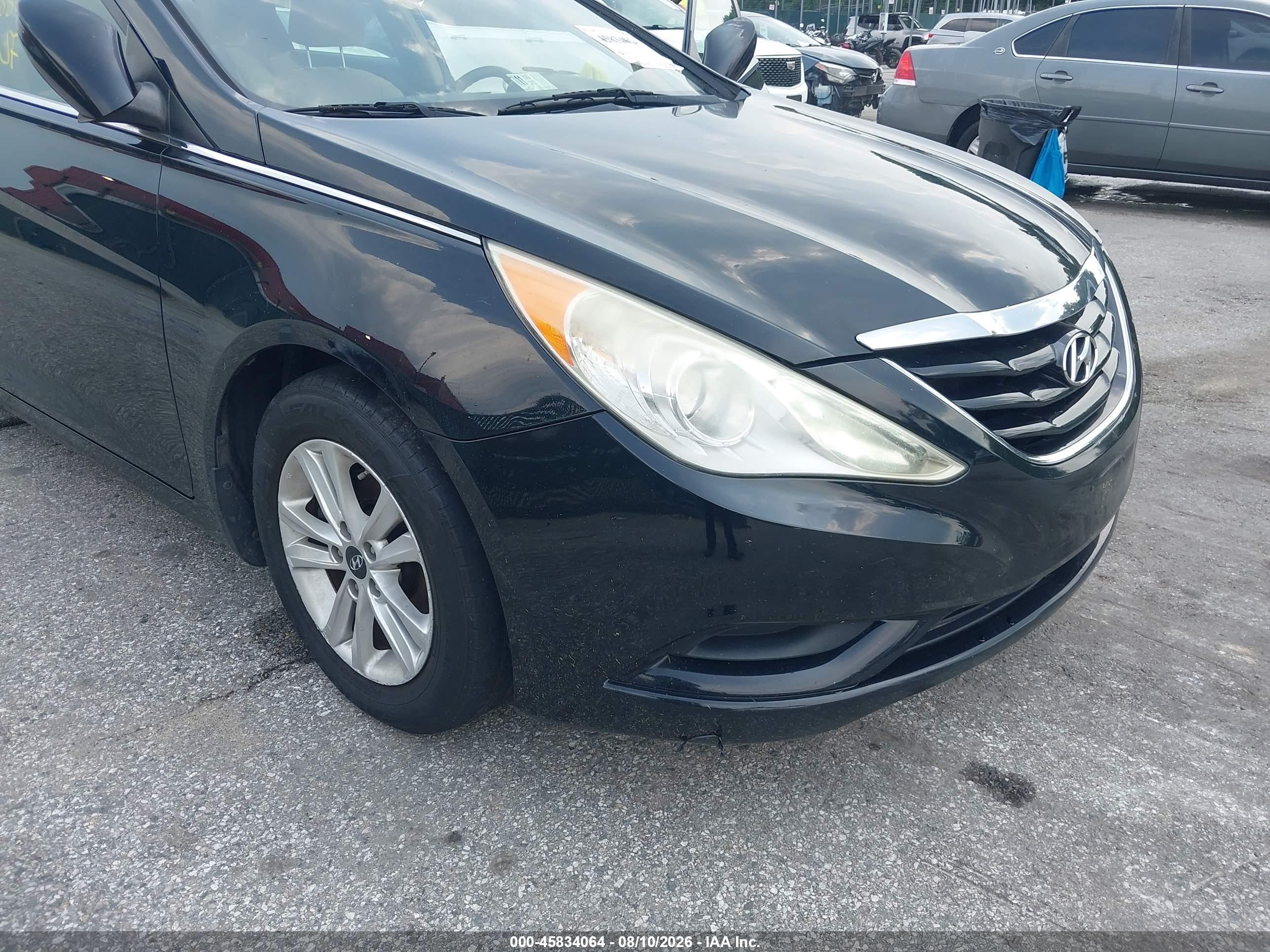 2012 Hyundai Sonata Gls Black vin: 5NPEB4ACXCH427046