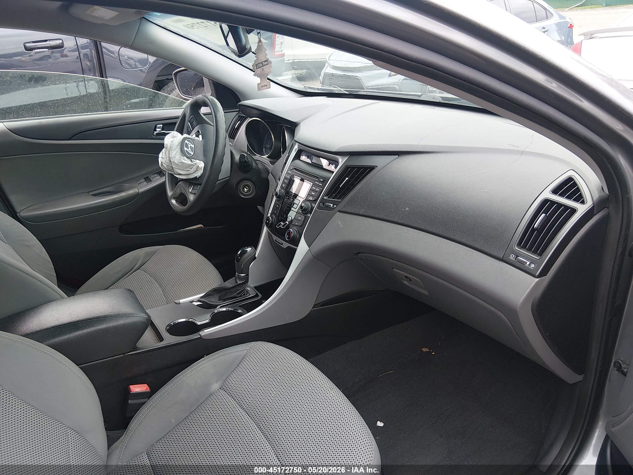 2012 Hyundai Sonata Gls Silver vin: 5NPEB4ACXCH434563
