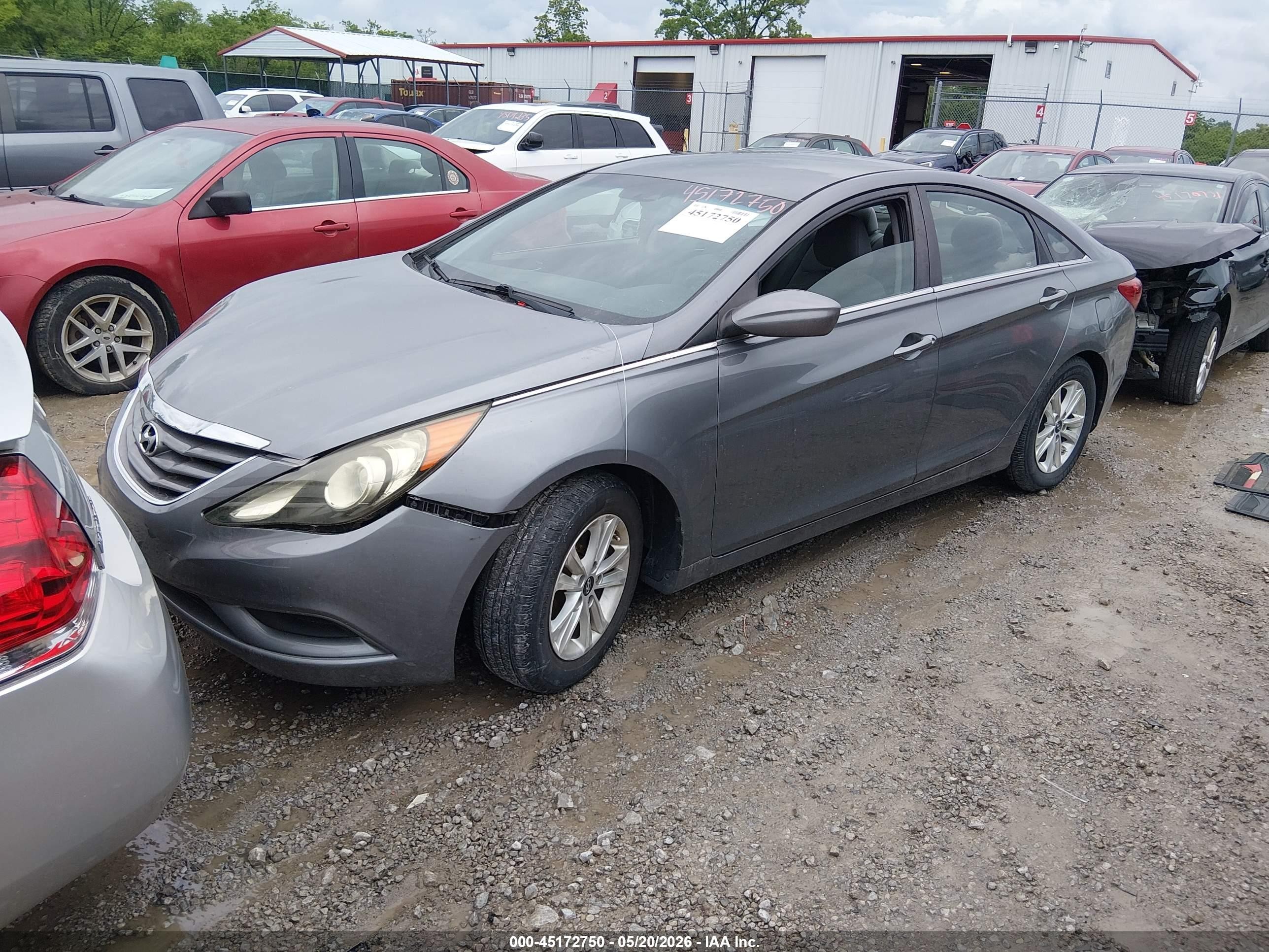 2012 Hyundai Sonata Gls Silver vin: 5NPEB4ACXCH434563