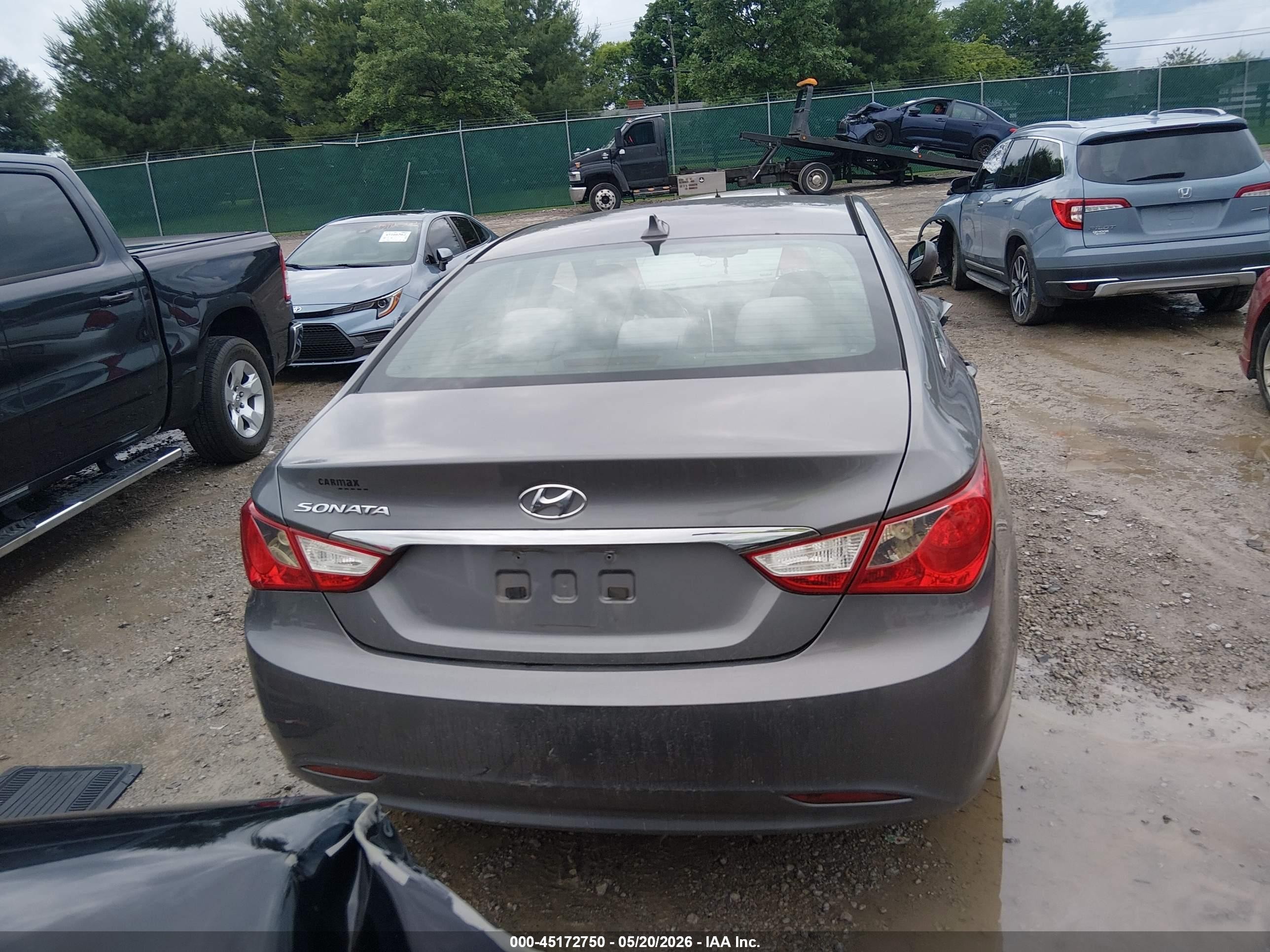 2012 Hyundai Sonata Gls Silver vin: 5NPEB4ACXCH434563