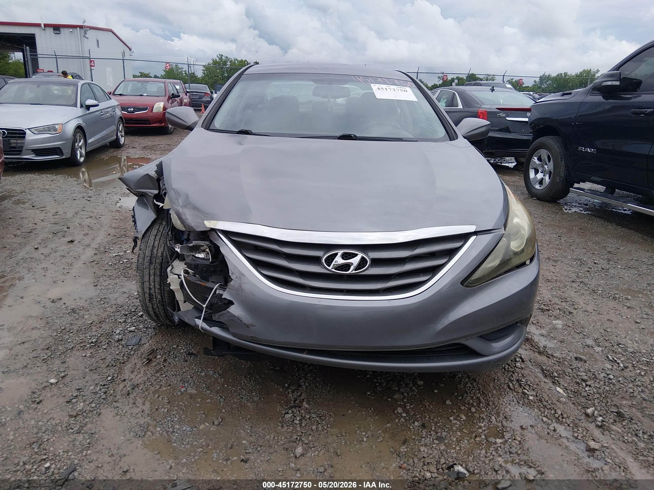 2012 Hyundai Sonata Gls Silver vin: 5NPEB4ACXCH434563