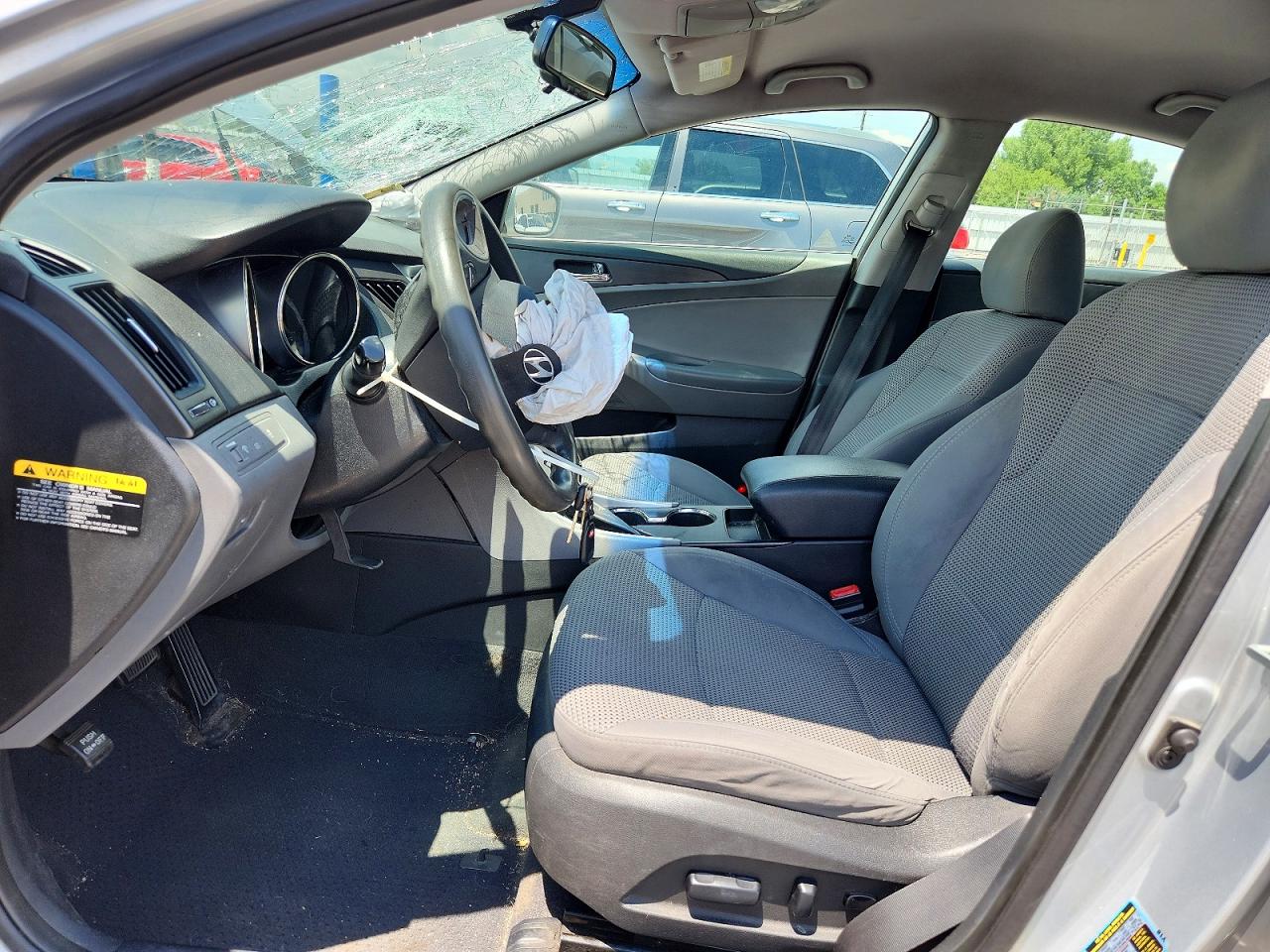 2012 Hyundai Sonata Gls Silver vin: 5NPEB4ACXCH444994
