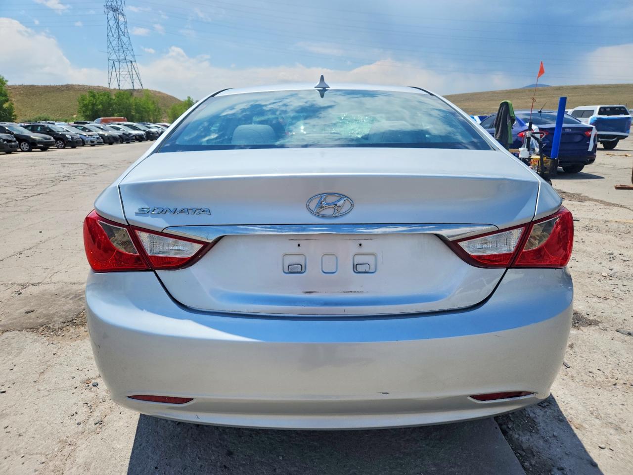 2012 Hyundai Sonata Gls Silver vin: 5NPEB4ACXCH444994