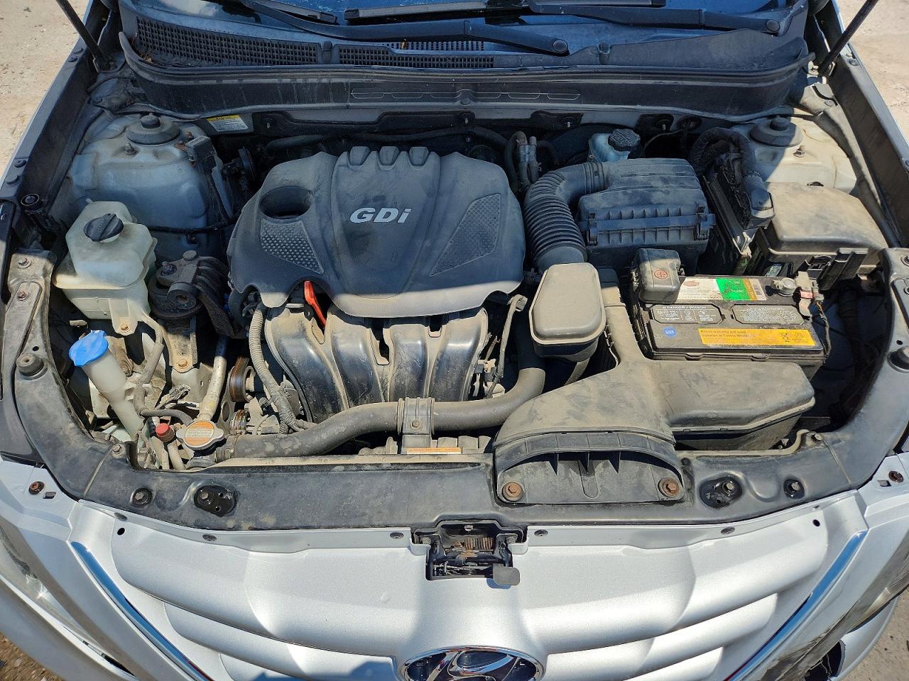 2012 Hyundai Sonata Gls Silver vin: 5NPEB4ACXCH444994