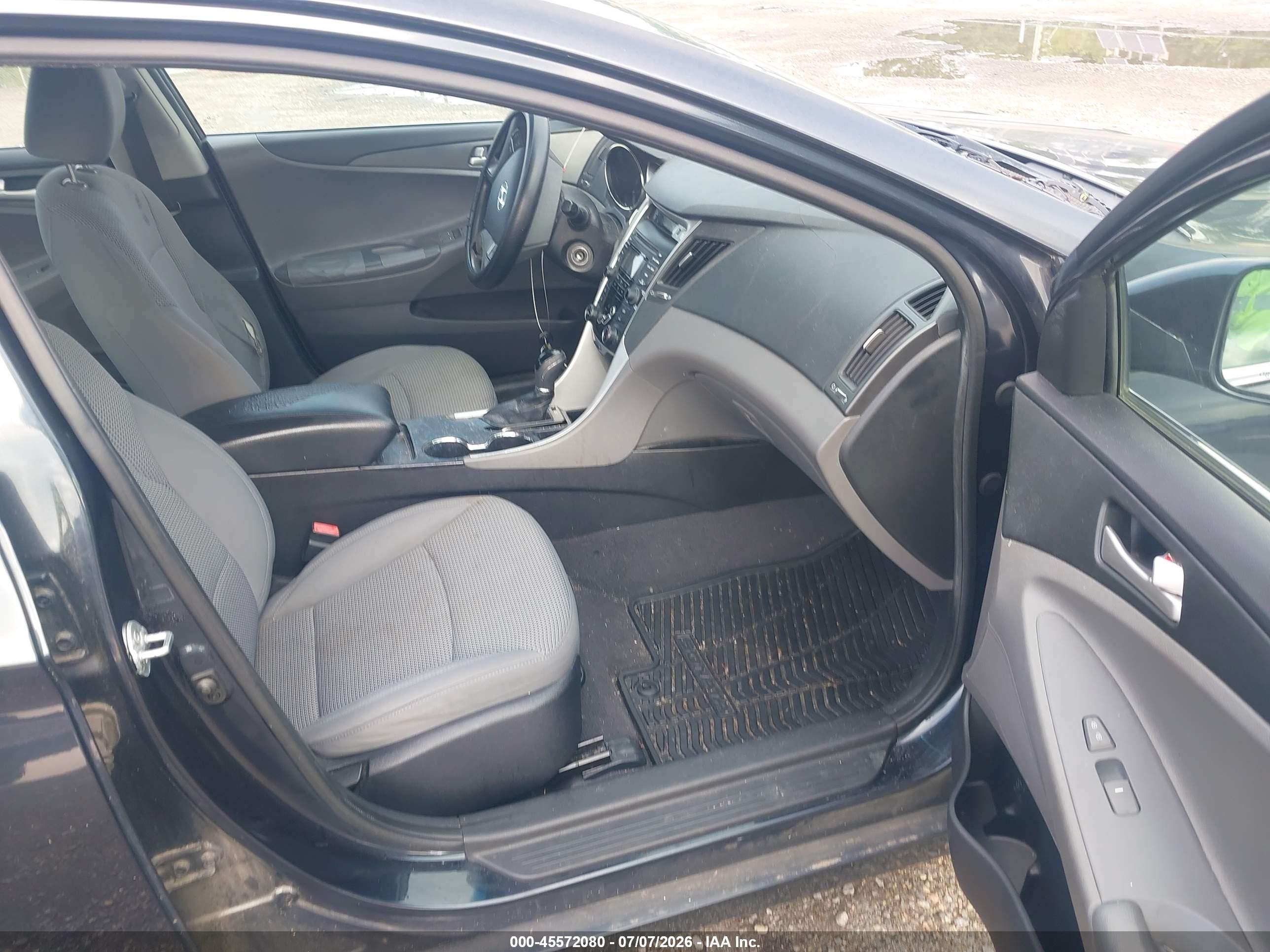 2012 Hyundai Sonata Gls Gray vin: 5NPEB4ACXCH445689