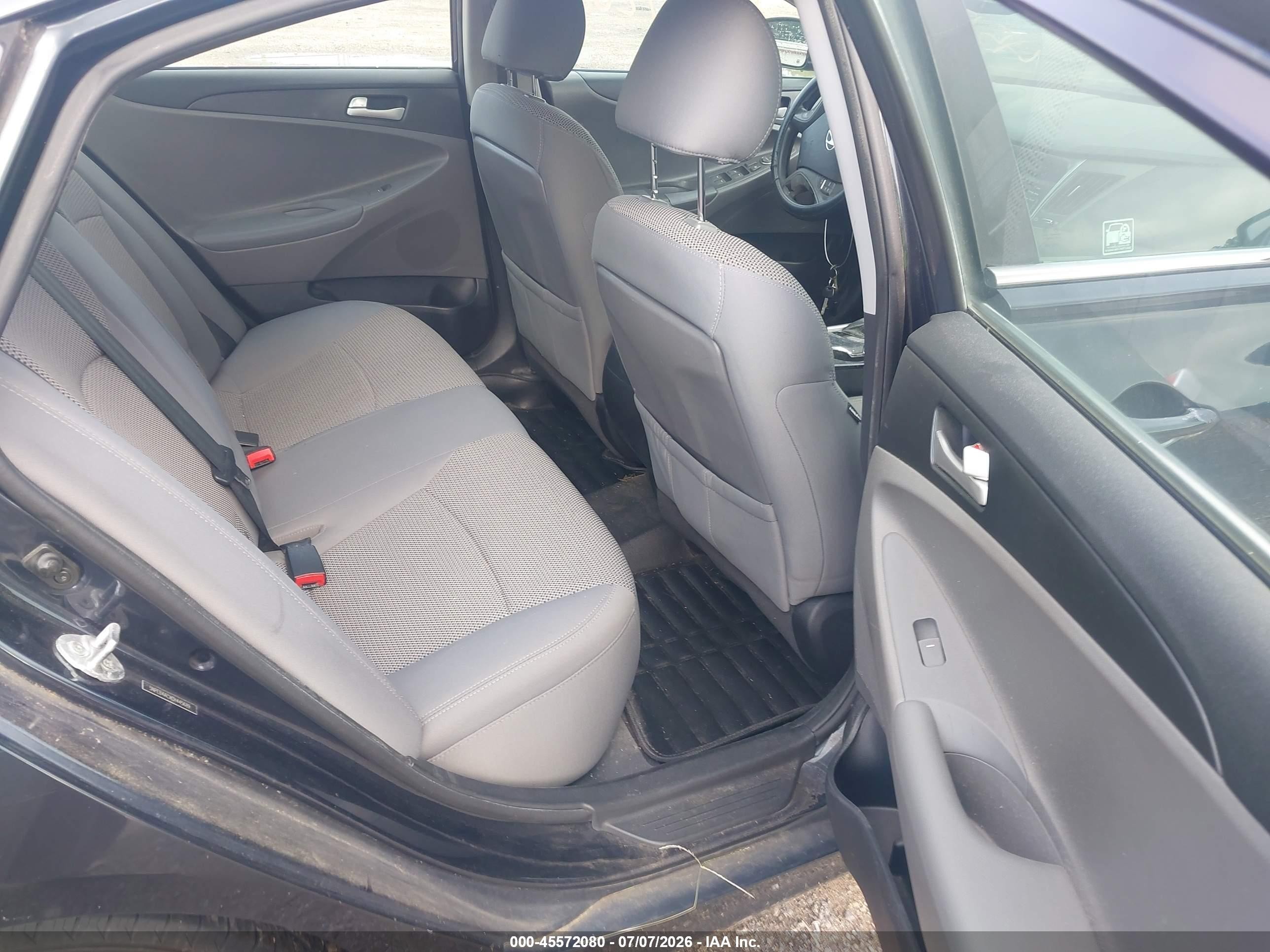 2012 Hyundai Sonata Gls Gray vin: 5NPEB4ACXCH445689
