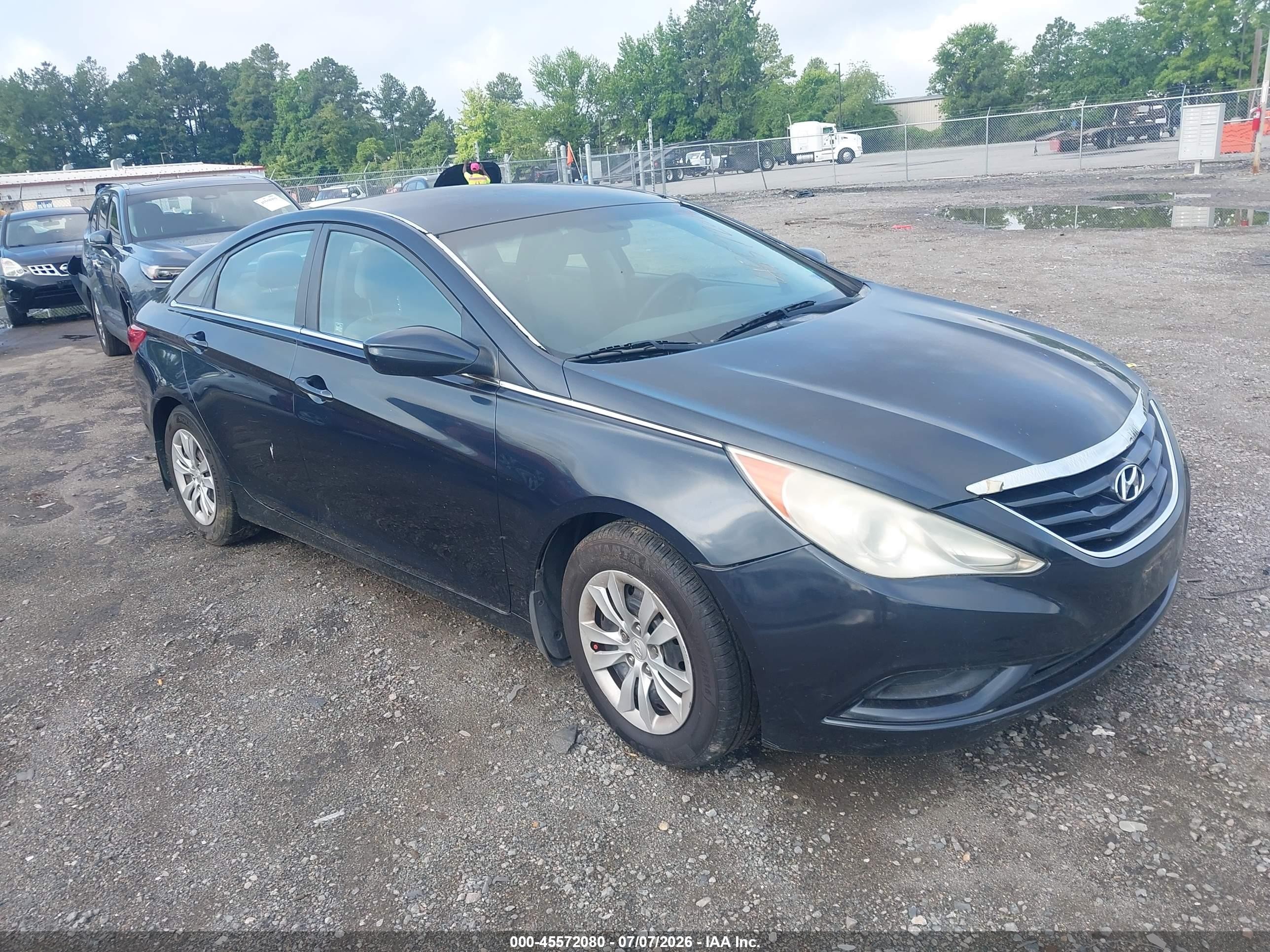 2012 Hyundai Sonata Gls Gray vin: 5NPEB4ACXCH445689