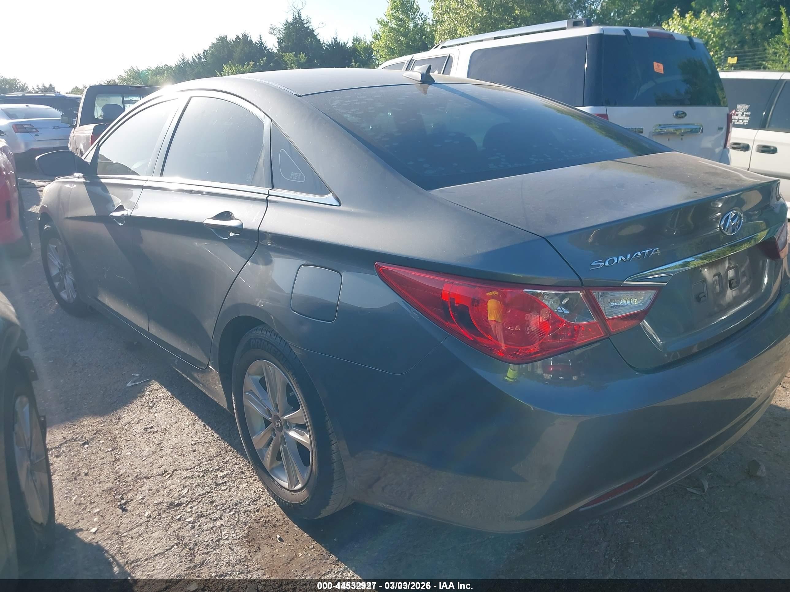 2012 Hyundai Sonata Gls Gray vin: 5NPEB4ACXCH450570