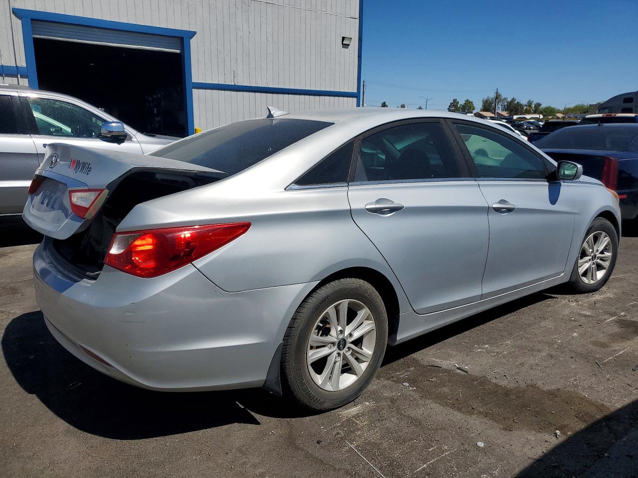 2012 Hyundai Sonata Gls Серебряный vin: 5NPEB4ACXCH452206
