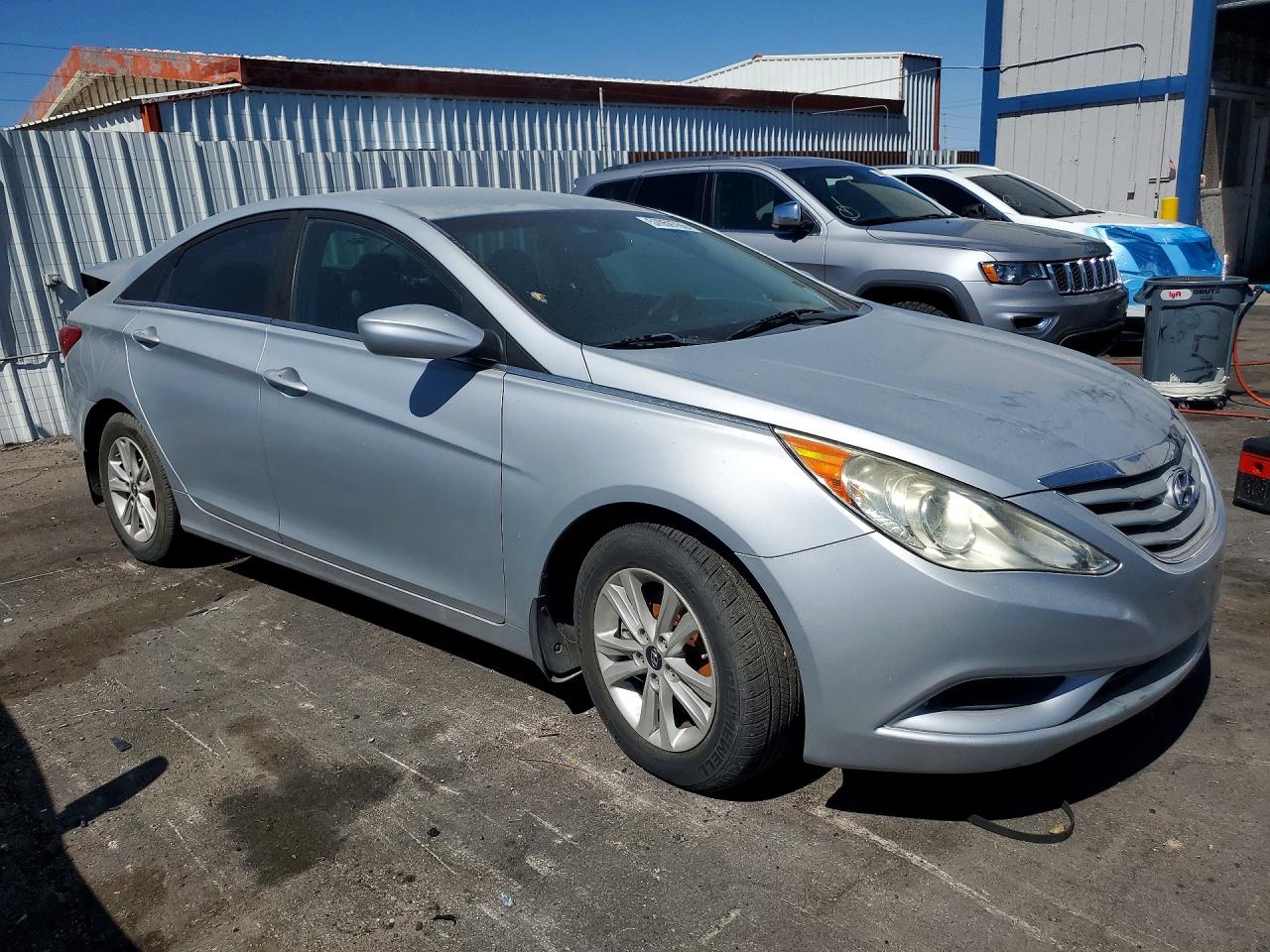 2012 Hyundai Sonata Gls Серебряный vin: 5NPEB4ACXCH452206