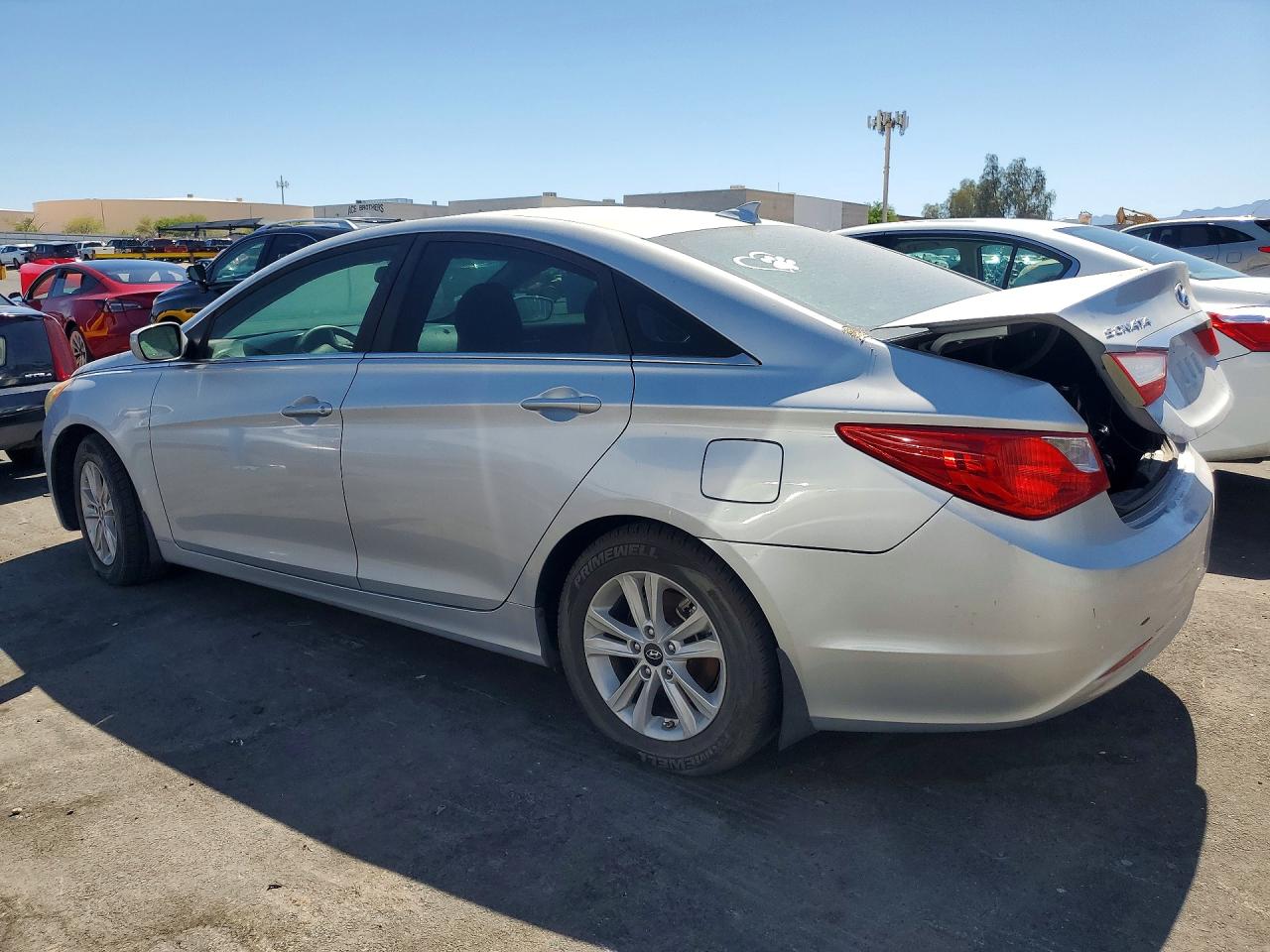 2012 Hyundai Sonata Gls Серебряный vin: 5NPEB4ACXCH452206