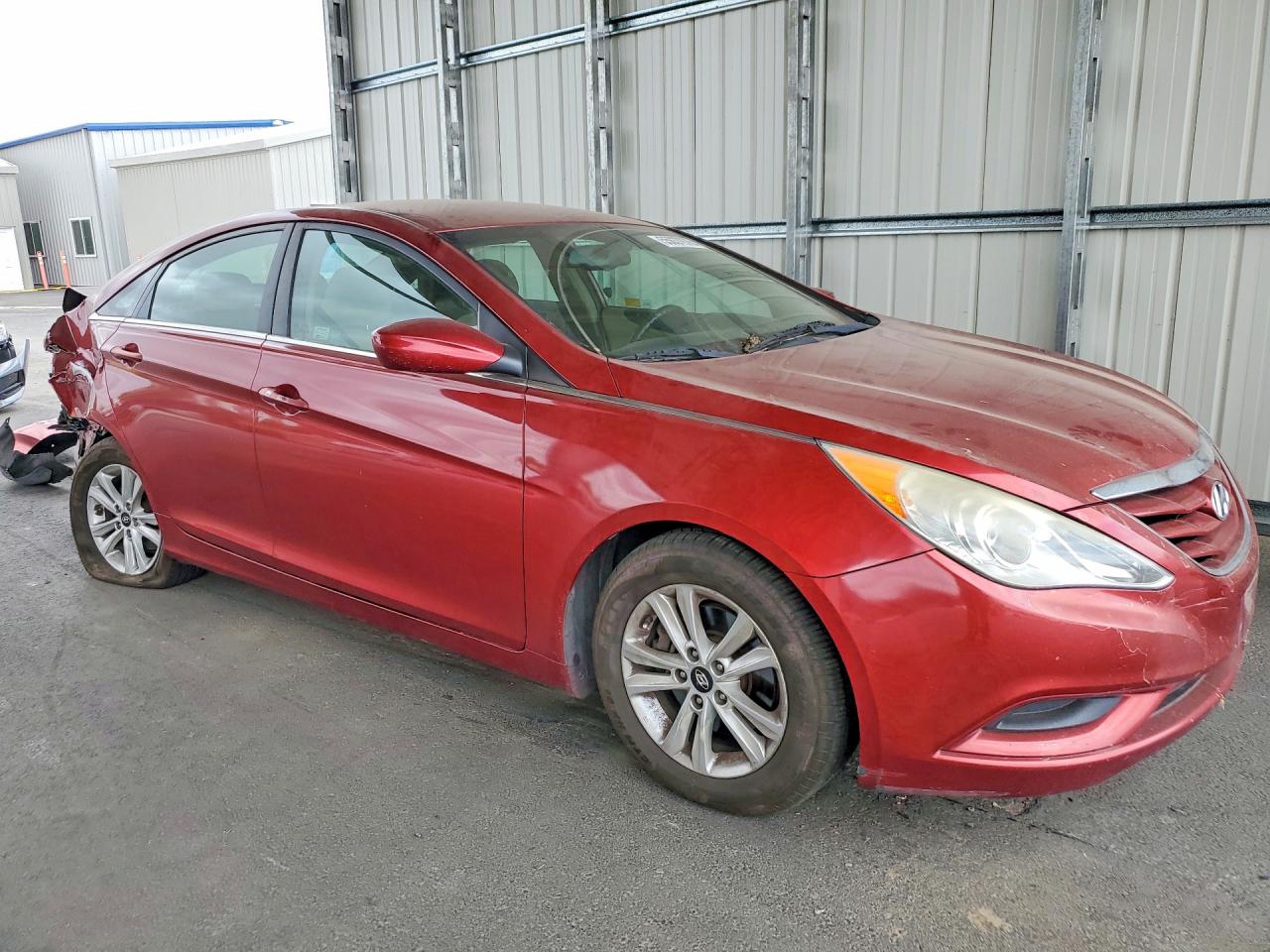 2012 Hyundai Sonata Gls Red vin: 5NPEB4ACXCH477333