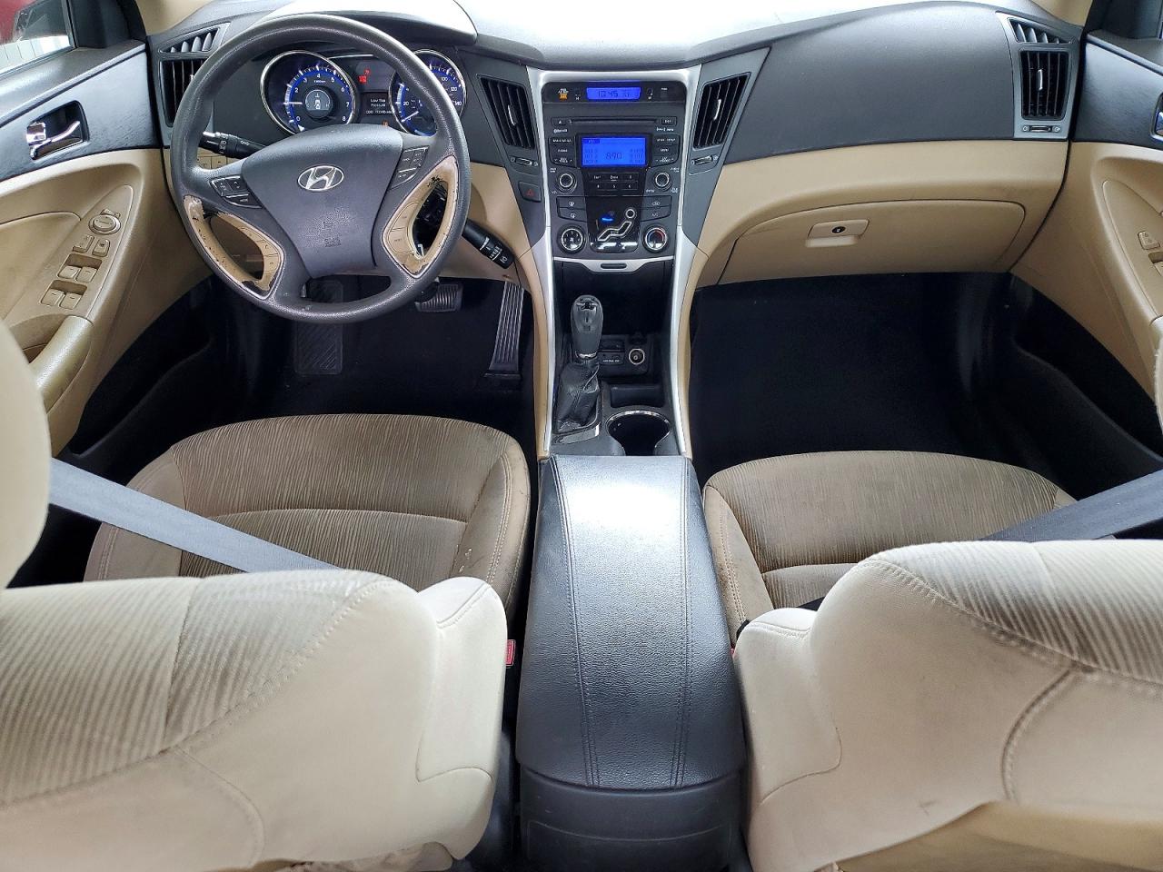 2012 Hyundai Sonata Gls Red vin: 5NPEB4ACXCH477333