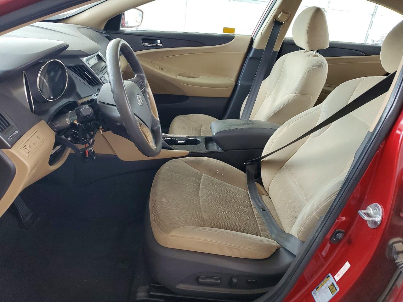 2012 Hyundai Sonata Gls Red vin: 5NPEB4ACXCH477333