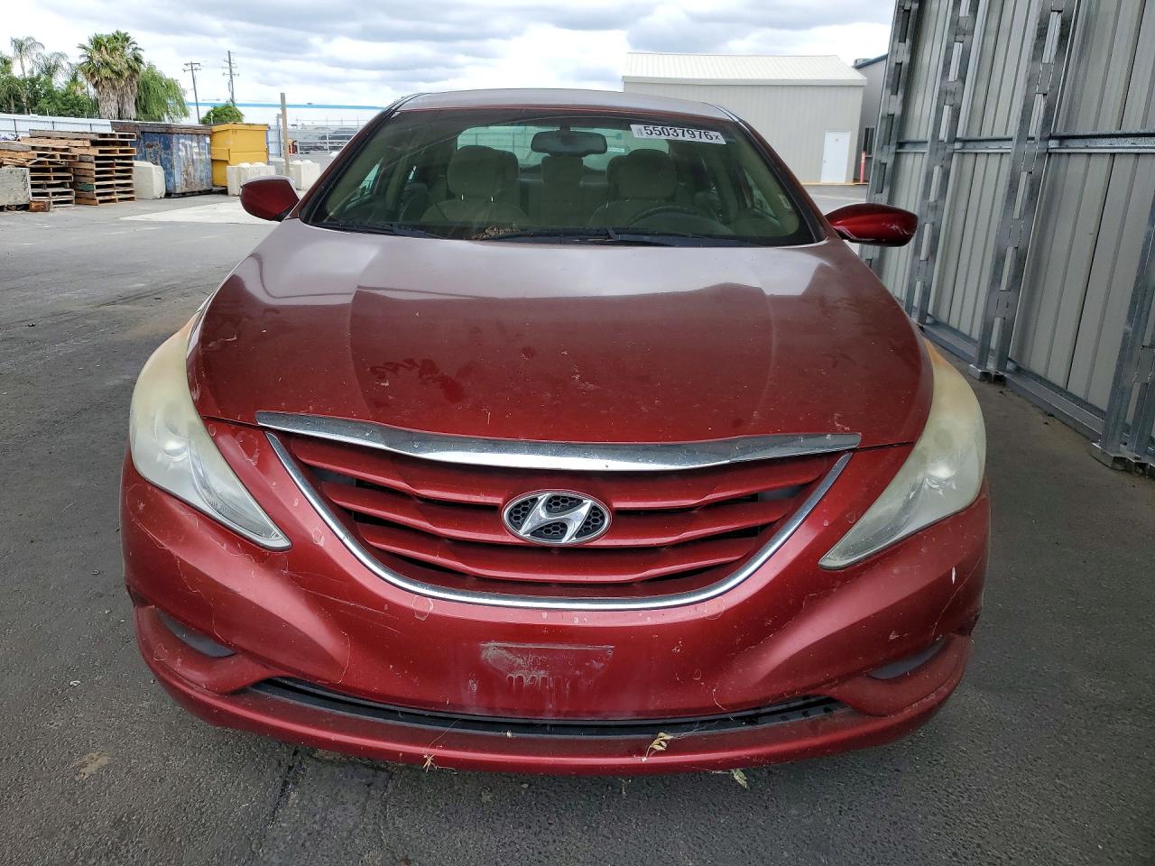2012 Hyundai Sonata Gls Red vin: 5NPEB4ACXCH477333