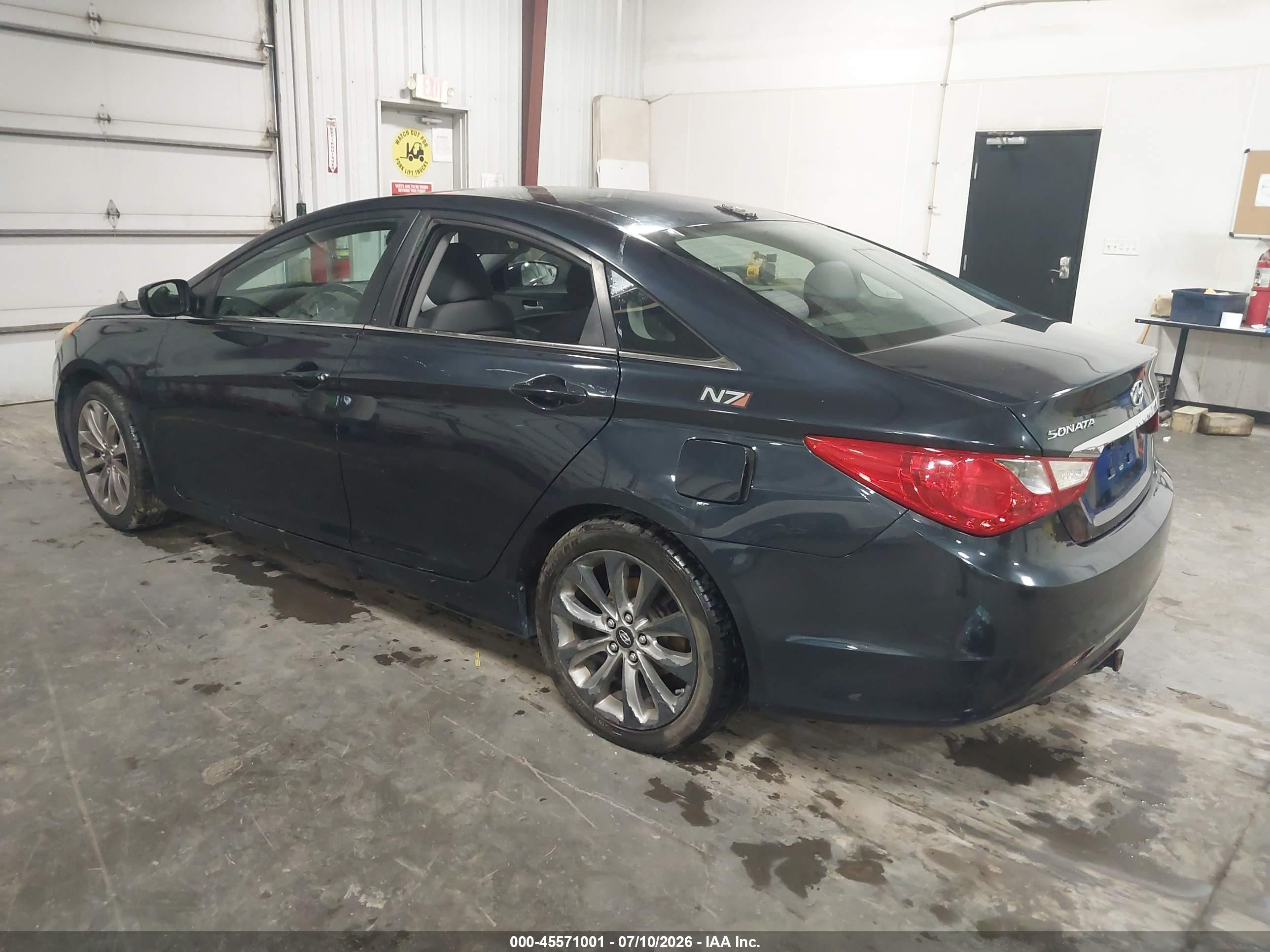 2012 Hyundai Sonata Gls Dark Blue vin: 5NPEB4ACXCH487294
