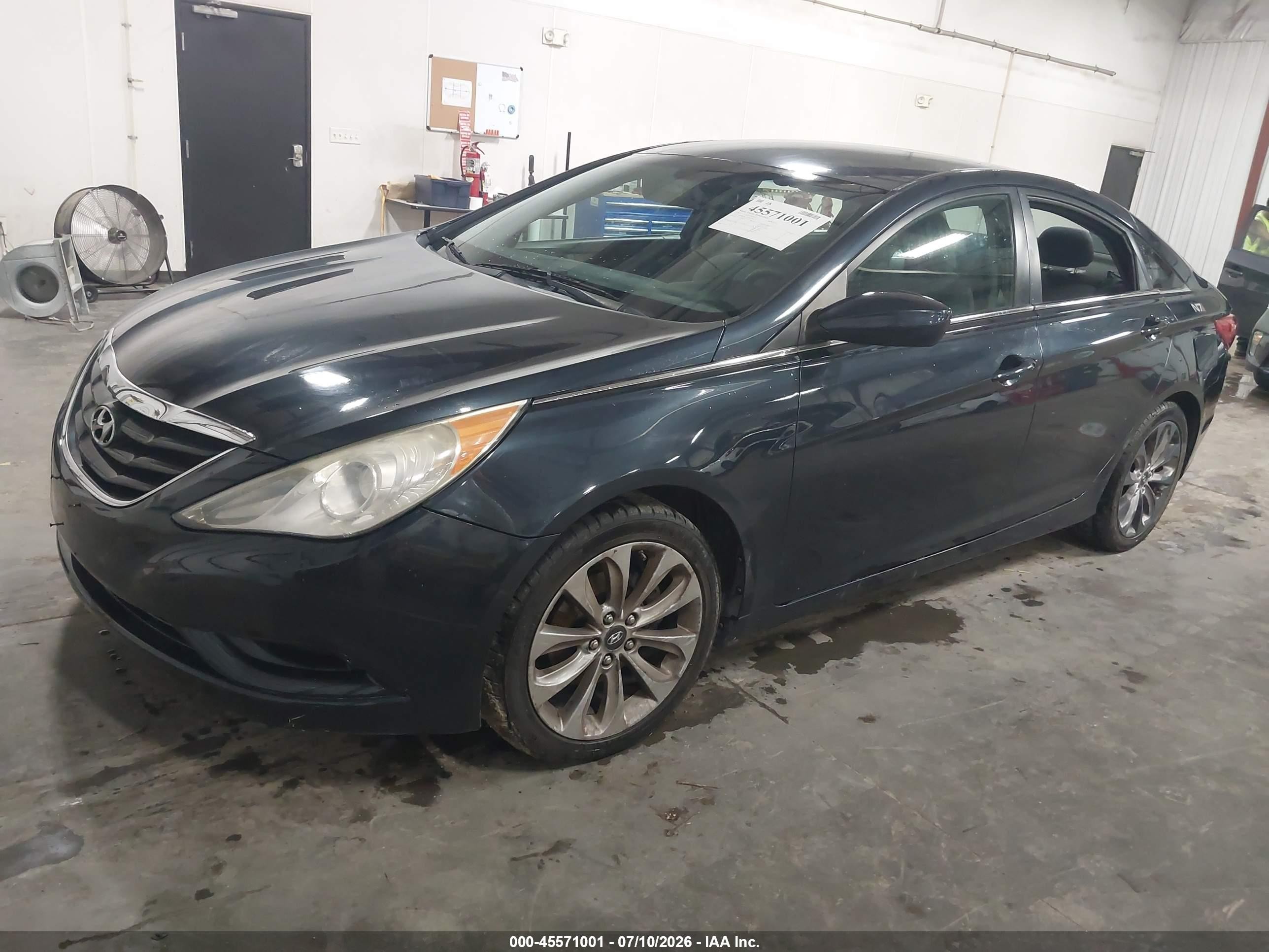 2012 Hyundai Sonata Gls Dark Blue vin: 5NPEB4ACXCH487294