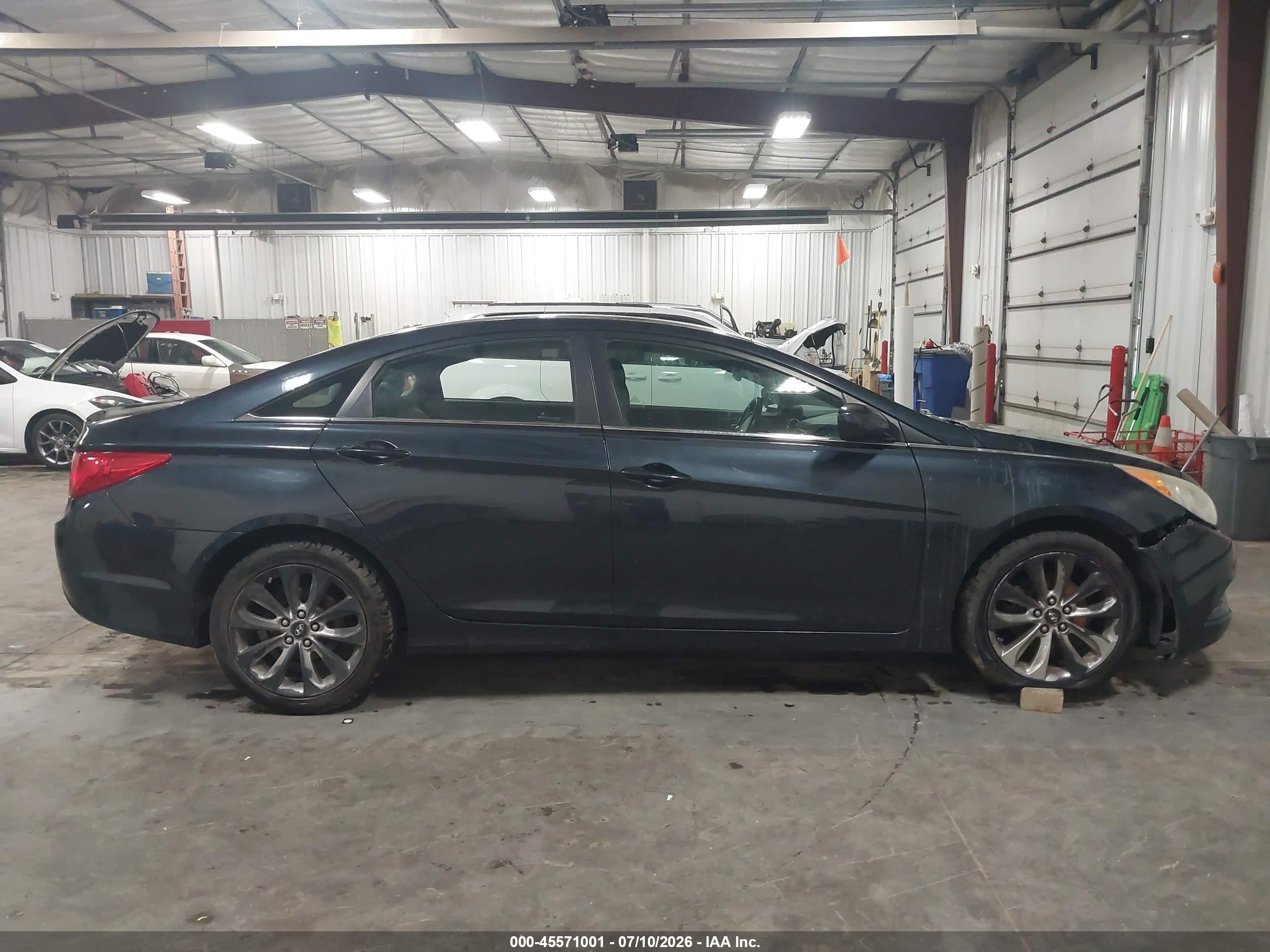 2012 Hyundai Sonata Gls Dark Blue vin: 5NPEB4ACXCH487294